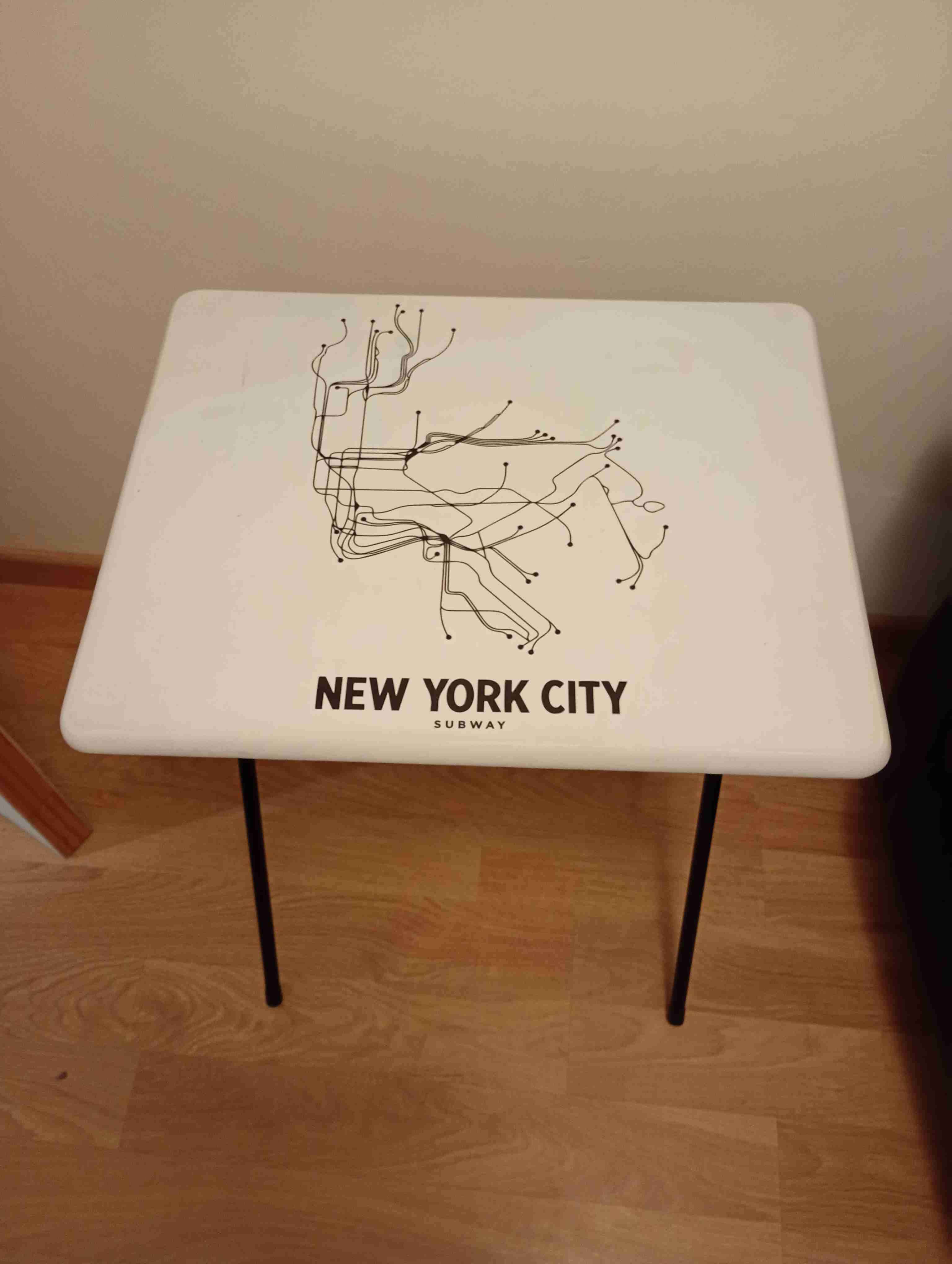 Mesa plegable diseño NYC - miniatura 1