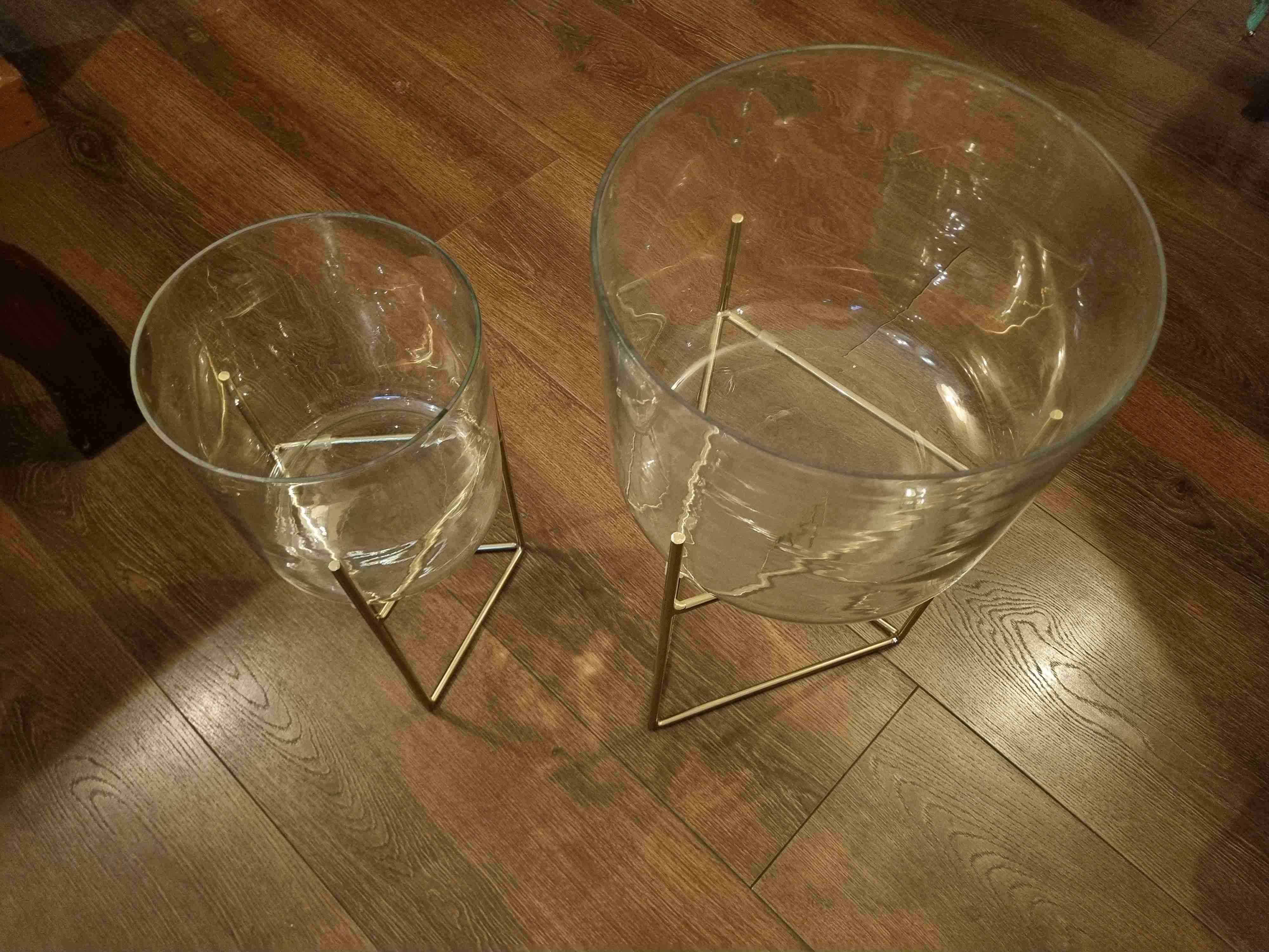 Set de maceteros de vidrio Zara Home - miniatura 2