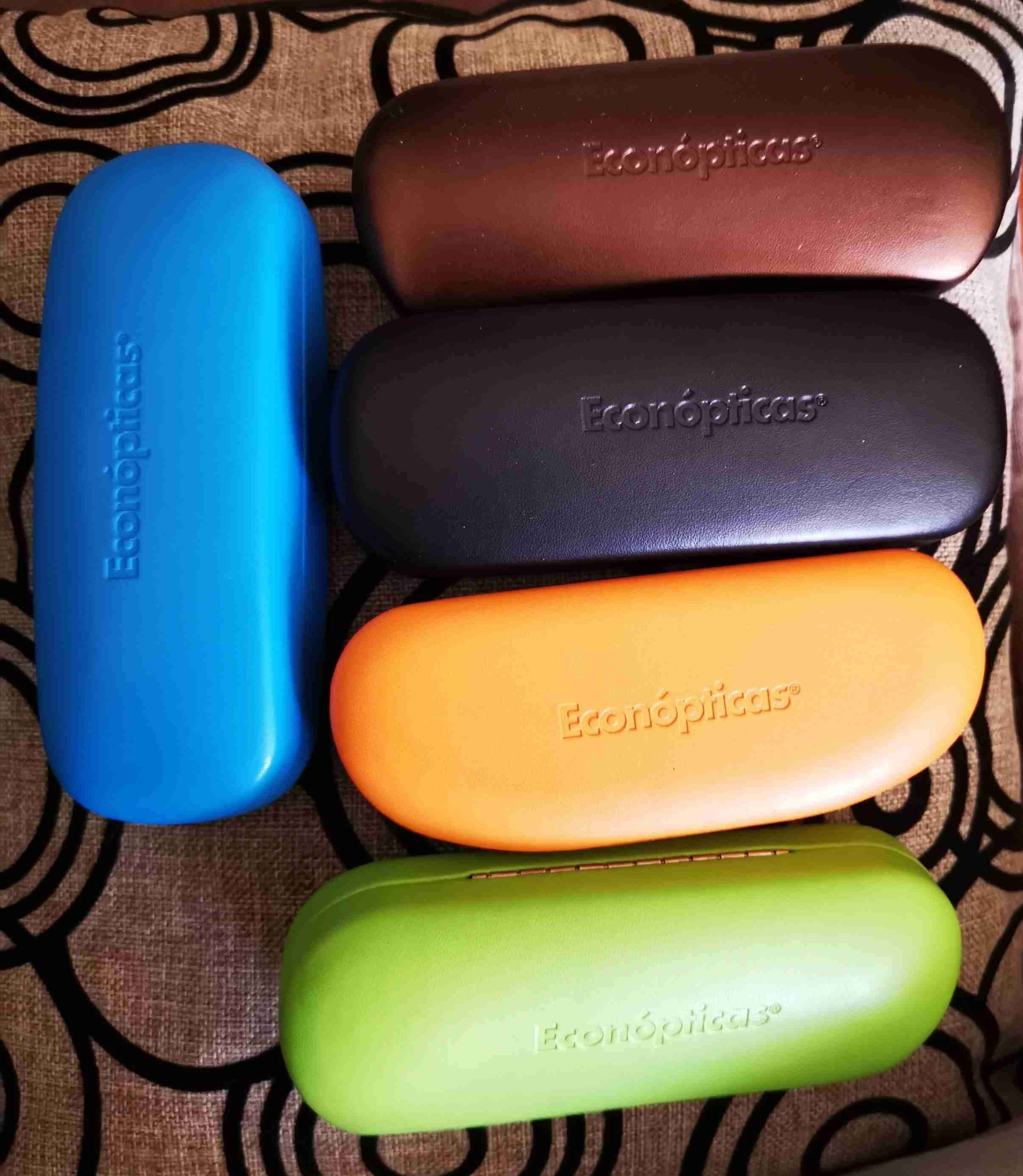 3 Estuches Econópticas variados colores