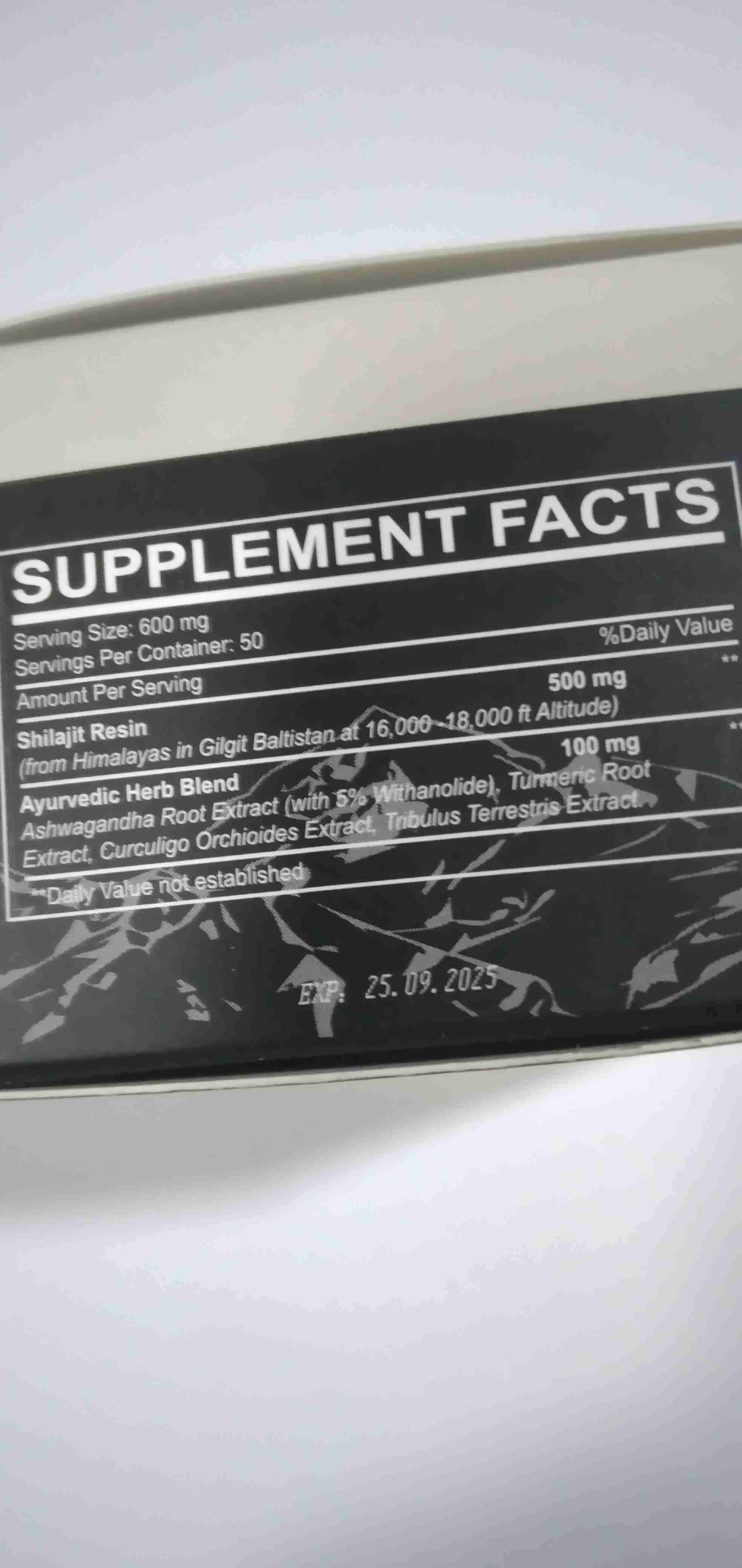 Extracto esencial de Shilajit - miniatura 3