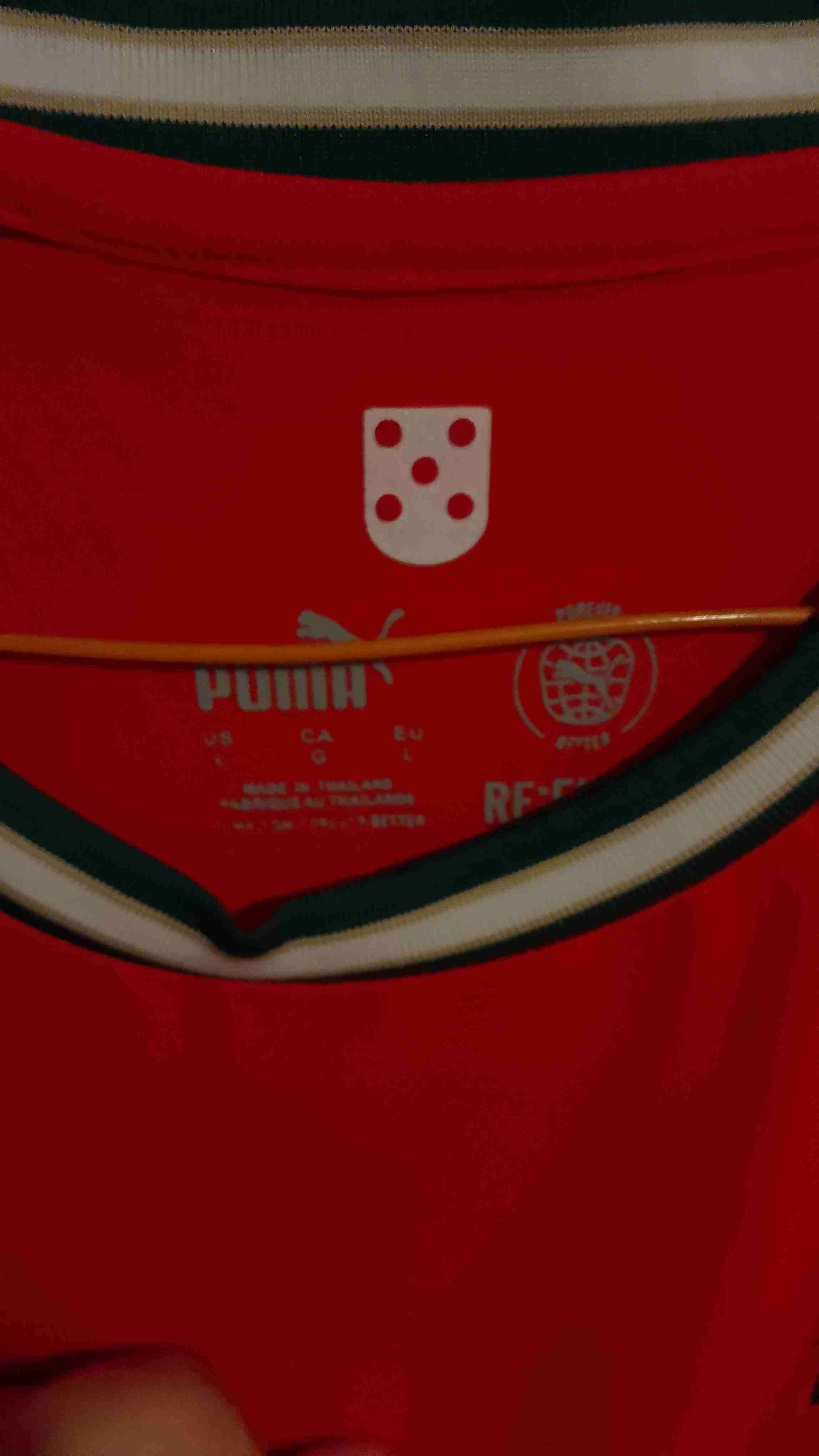 Camiseta Portugal Puma Roja - miniatura 3
