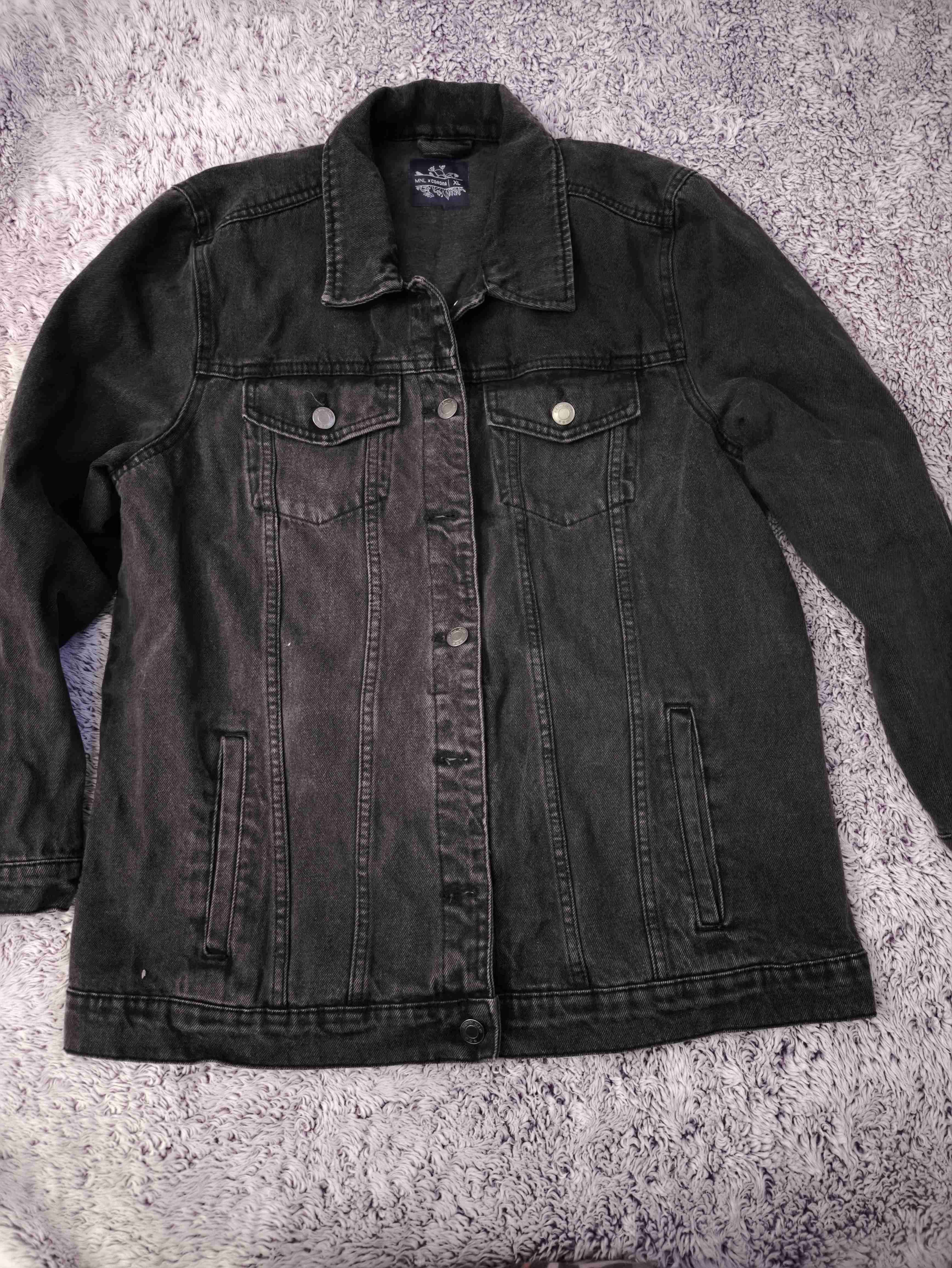 Chaqueta de mezclilla negra - miniatura 2