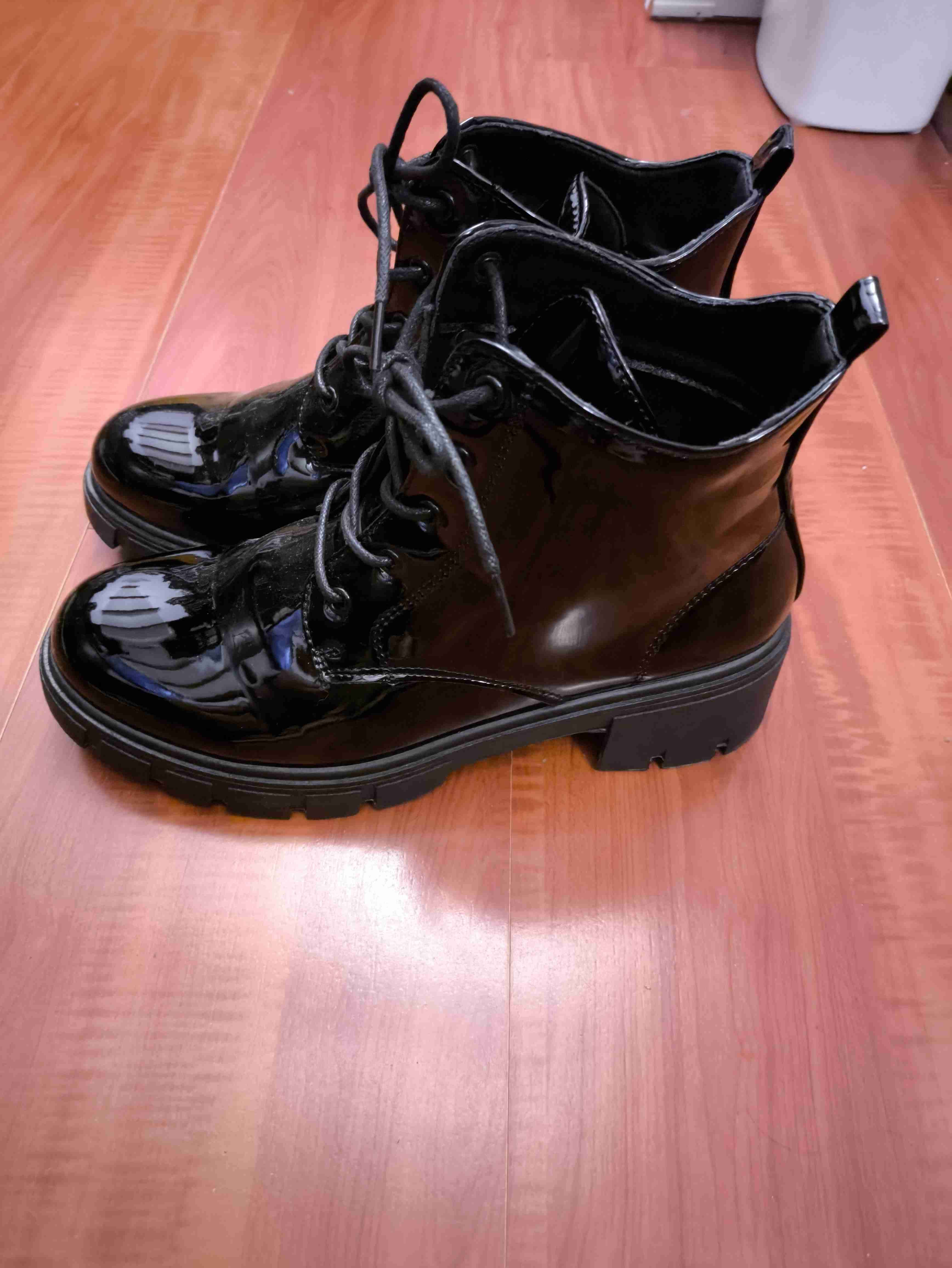 Botas negras charol brillantes - miniatura 2