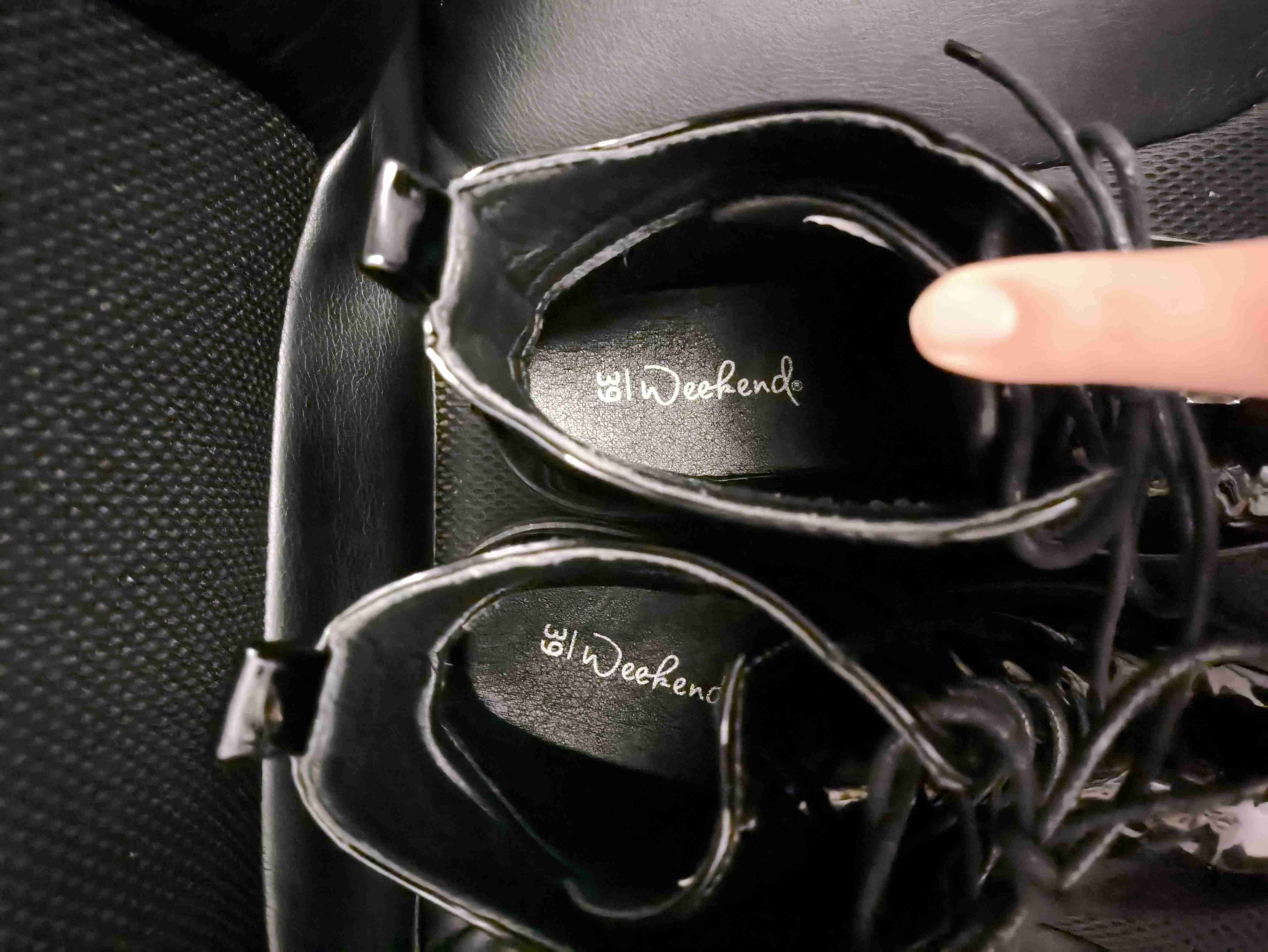 Botas negras charol brillantes - miniatura 4