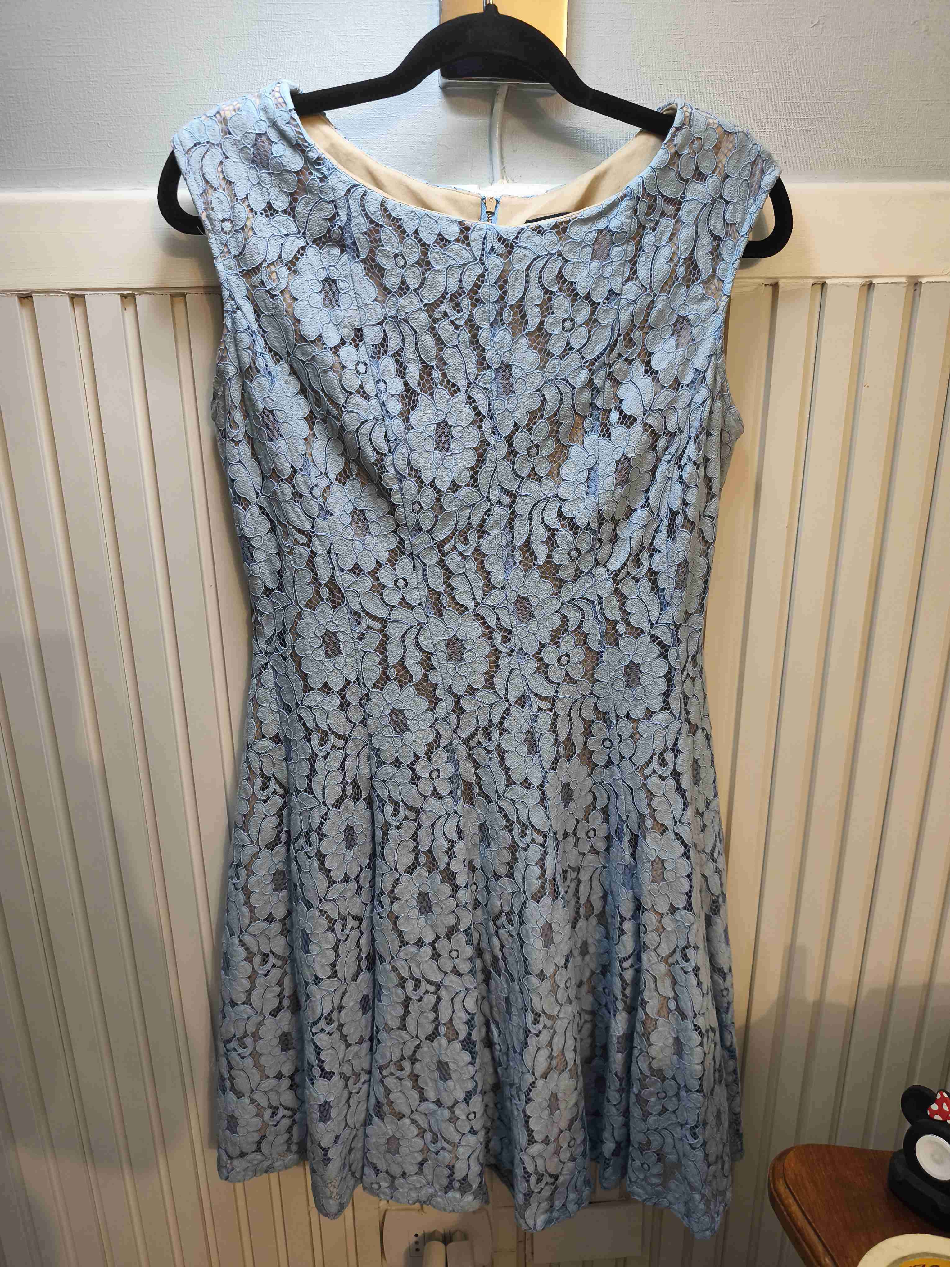 Vestido azul con estampado J.Crew - miniatura 2