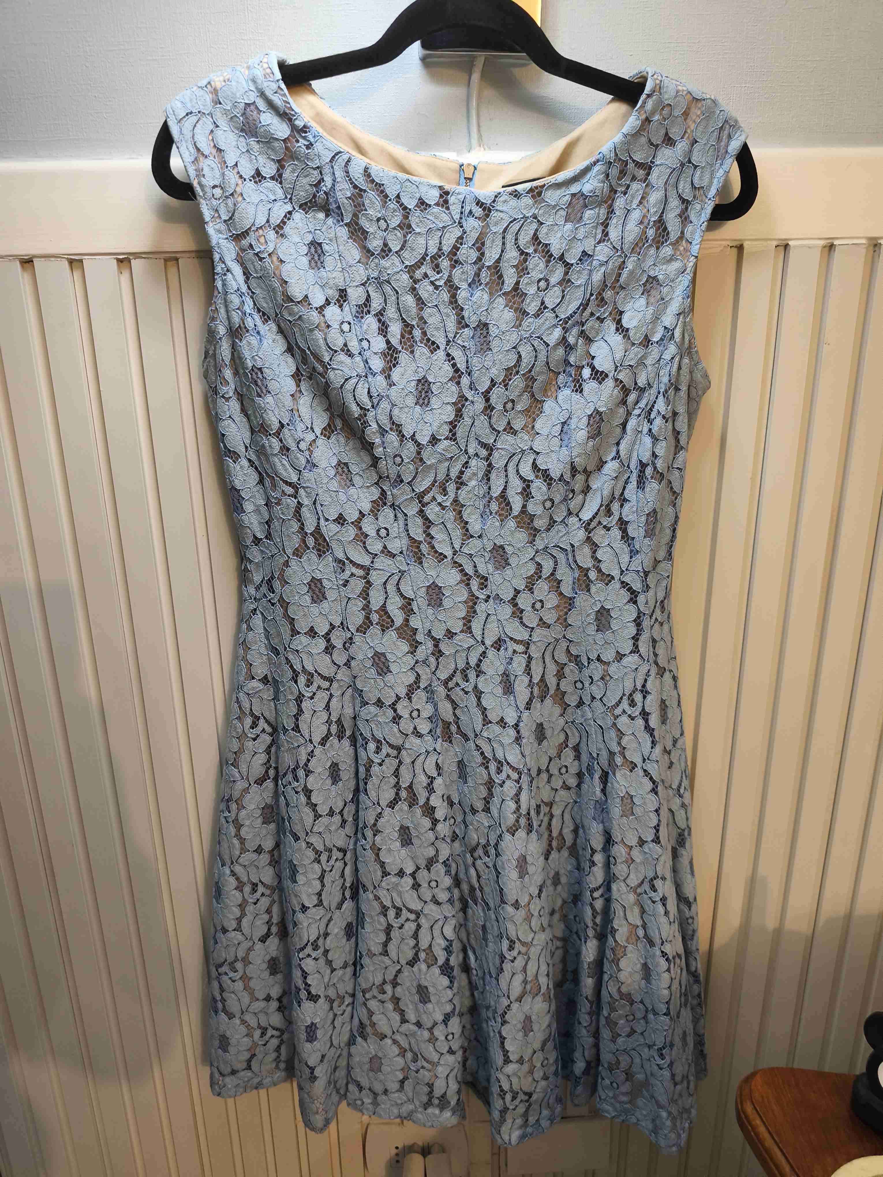 Vestido azul con estampado J.Crew - miniatura 5