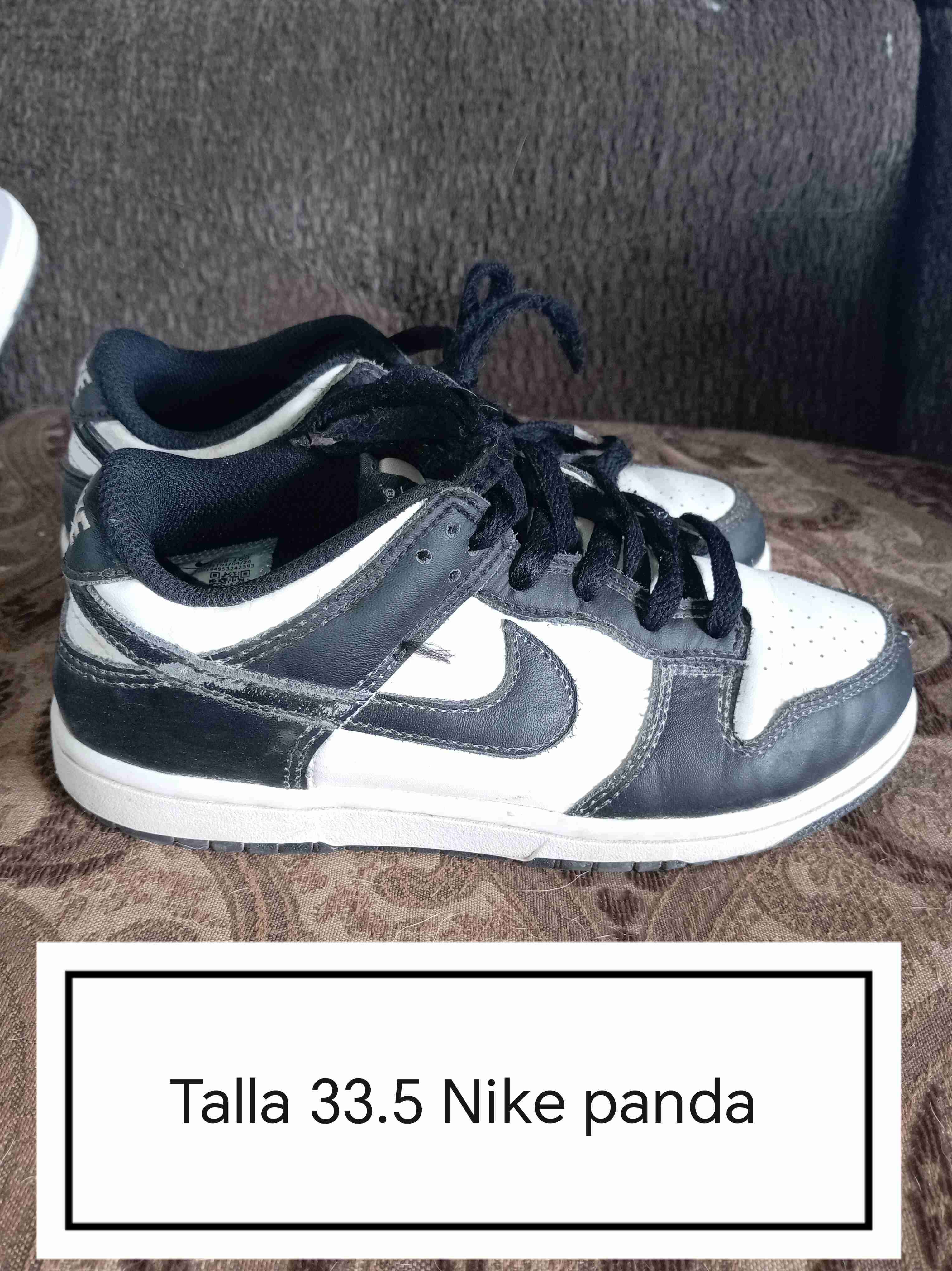 Zapatillas Nike Panda Talla 33.5 - miniatura 1