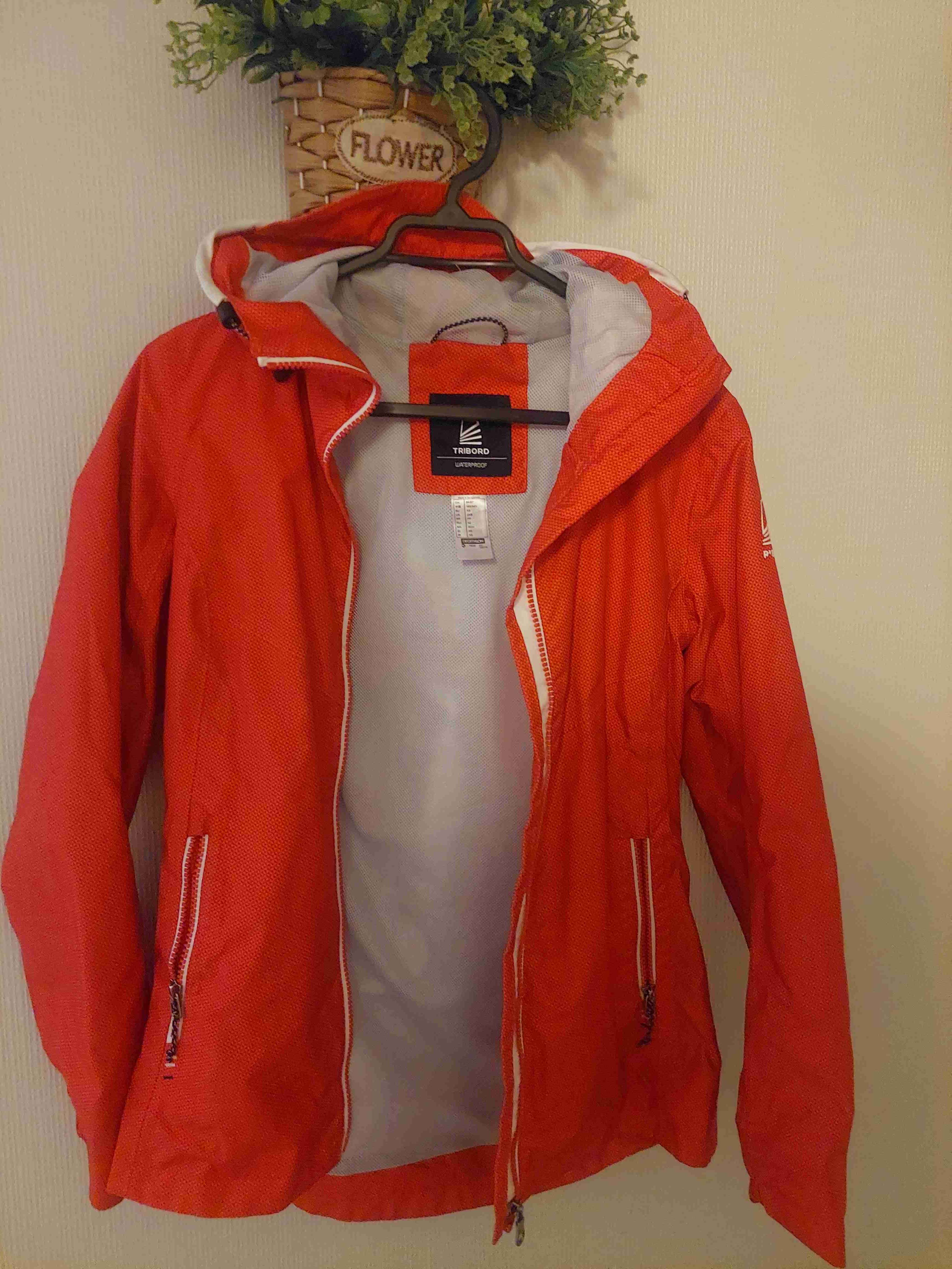 Chaqueta deportiva roja Tribord - miniatura 1