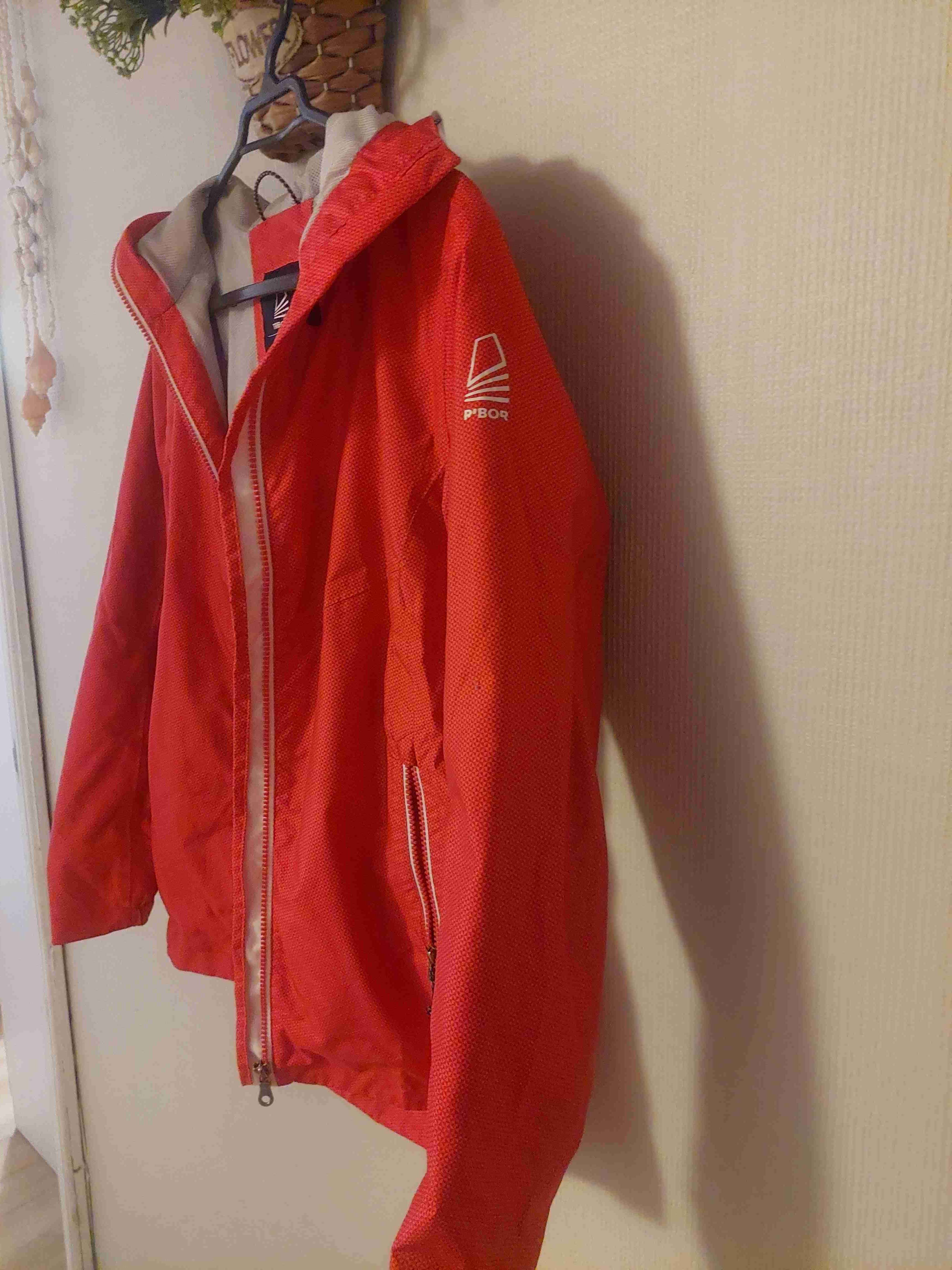 Chaqueta deportiva roja Tribord - miniatura 3