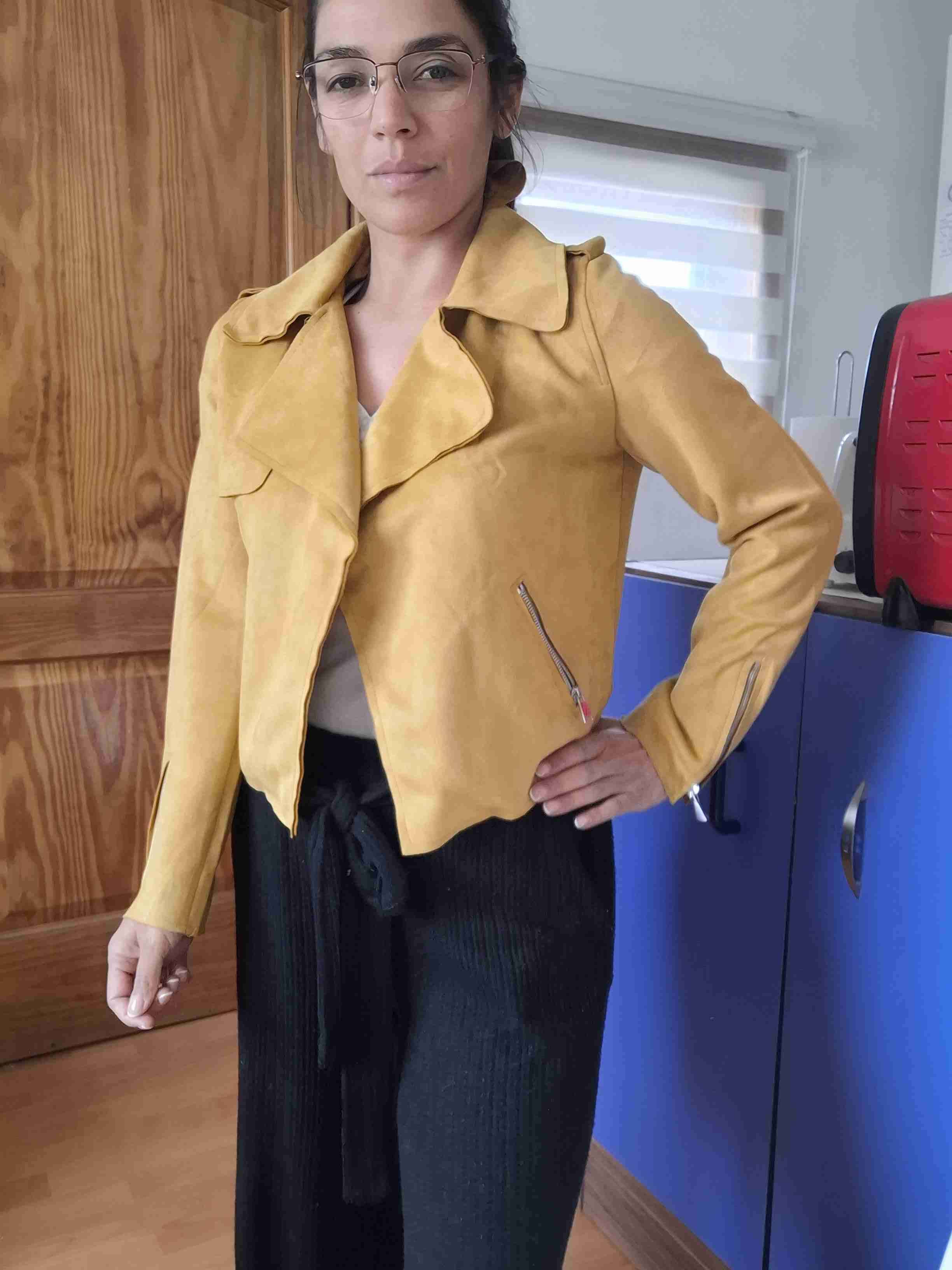 Chaqueta mostaza mujer - miniatura 2