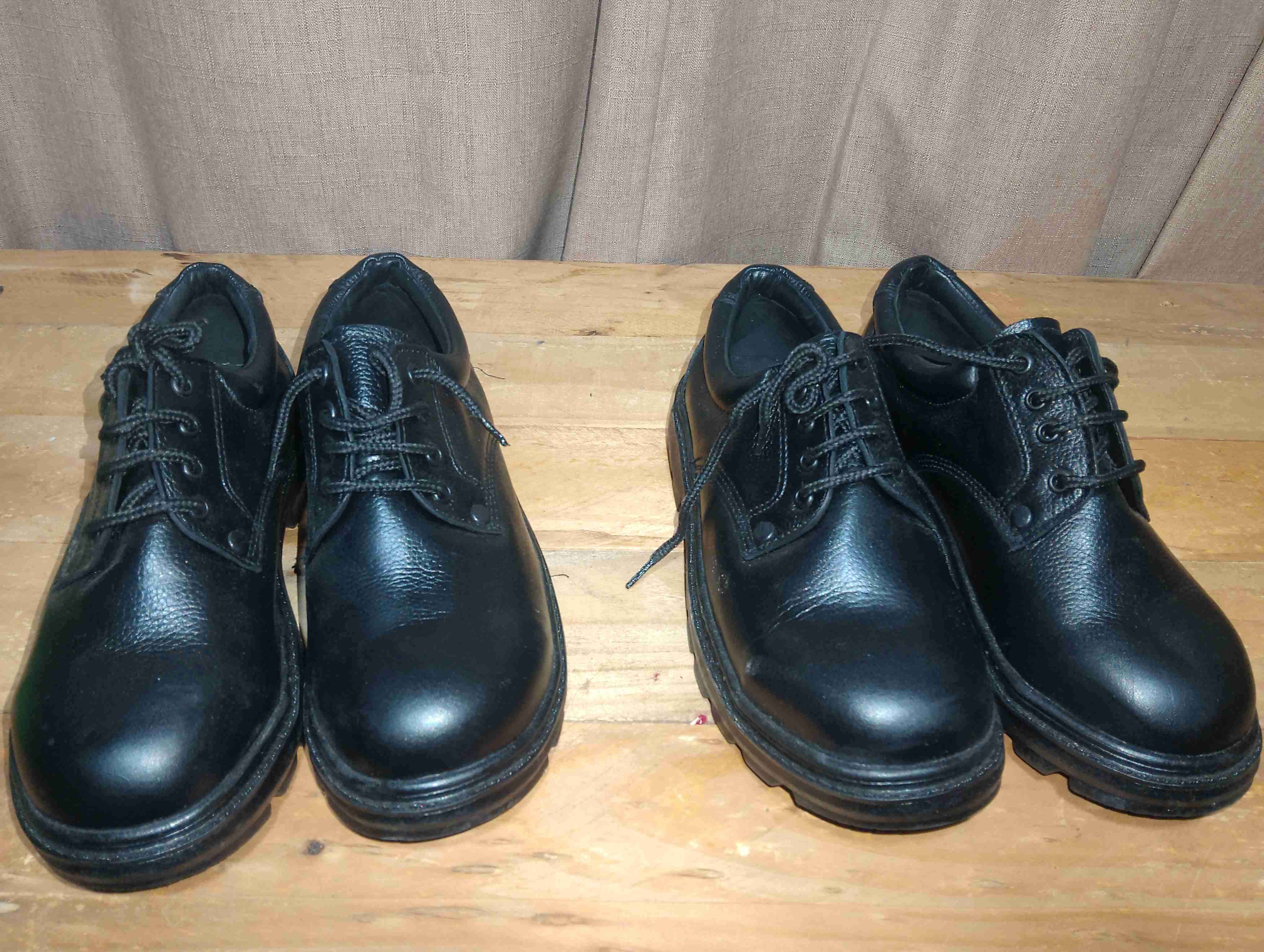 Zapatos de seguridad negros