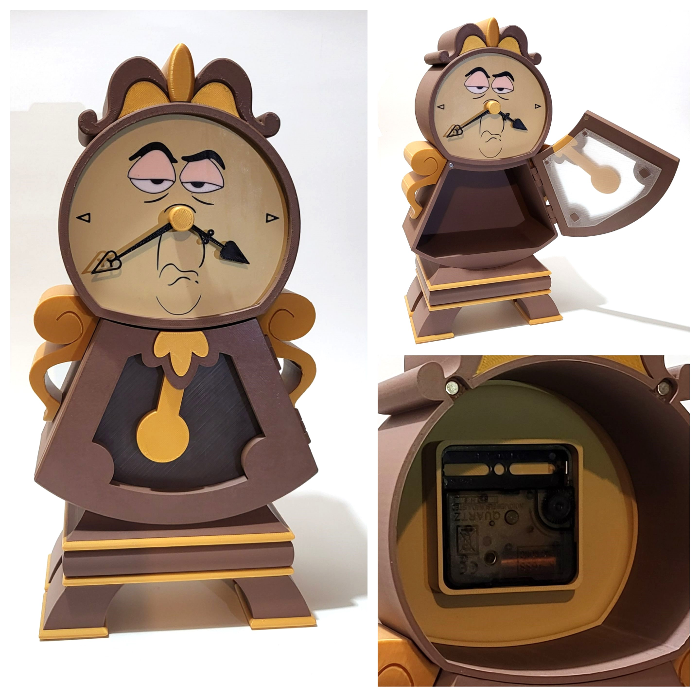 Reloj Din Don (  La bella y la bestia) - miniatura 1