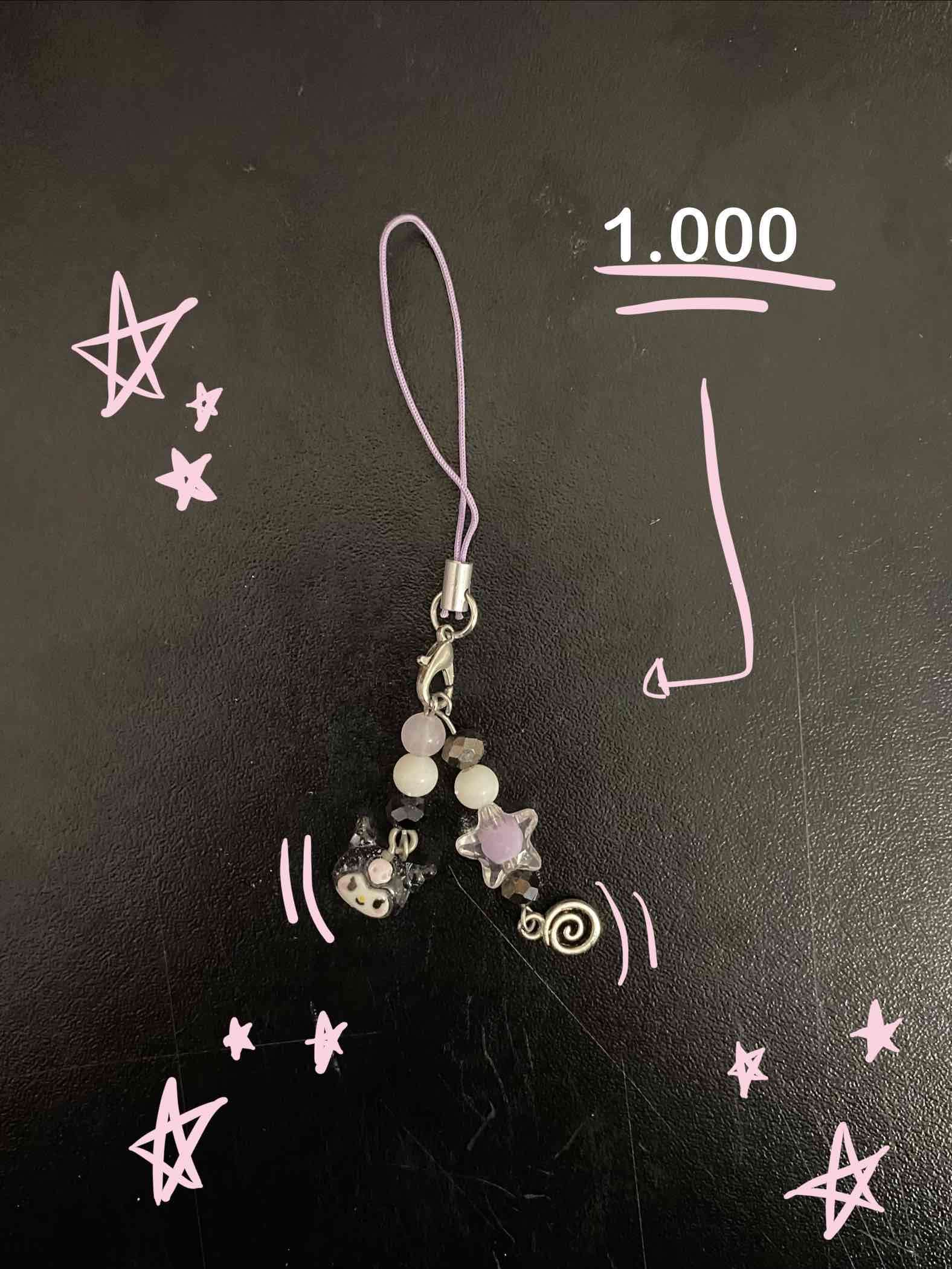 Colgante de cuentas decorativas