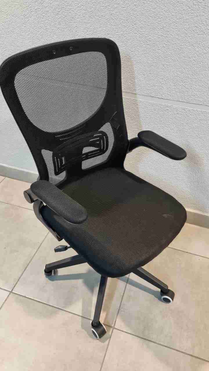 Silla ergonómica negra - miniatura 3