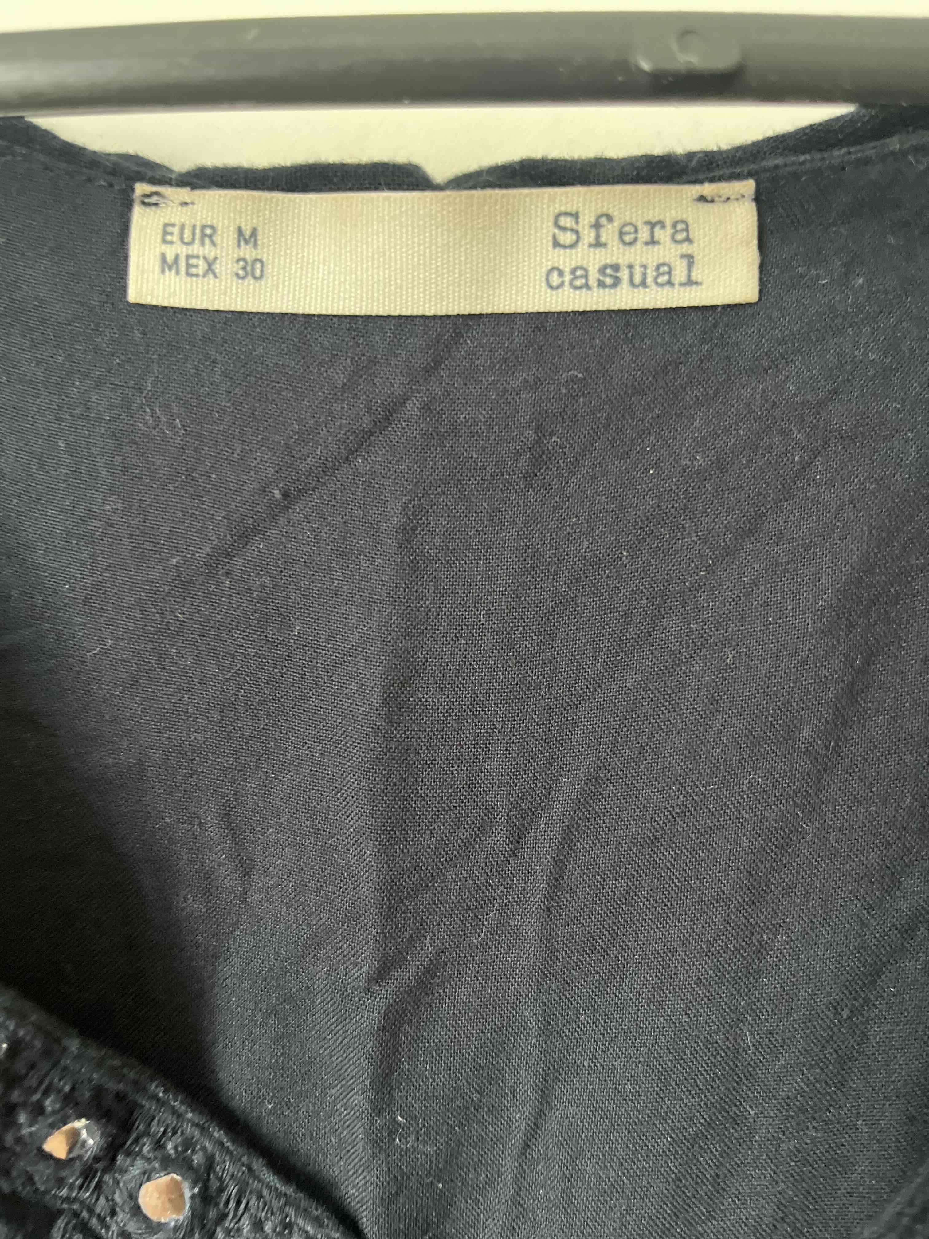 Vestido largo azul Marino - miniatura 3