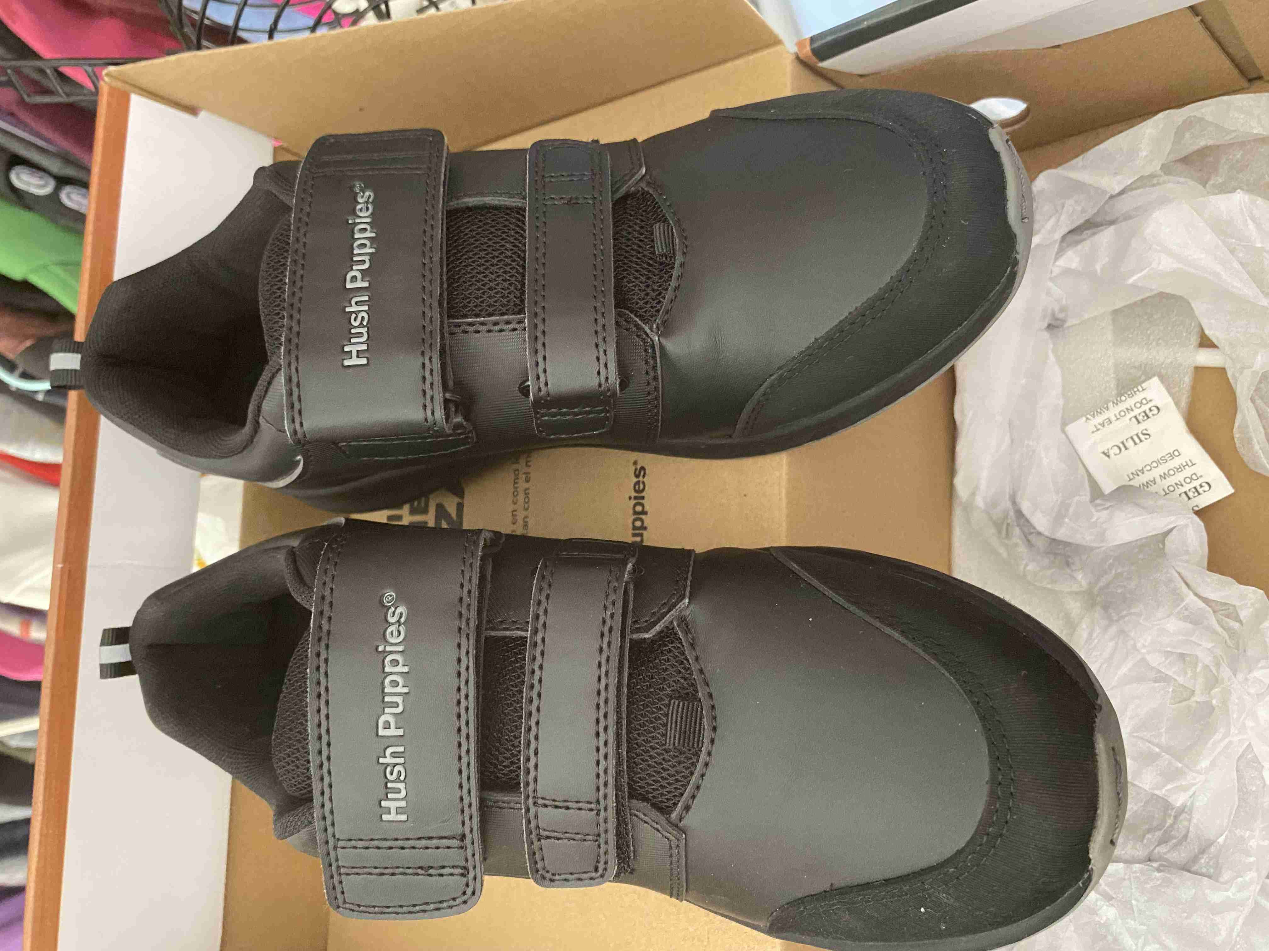 Zapatillas negras Hush Puppies - miniatura 1