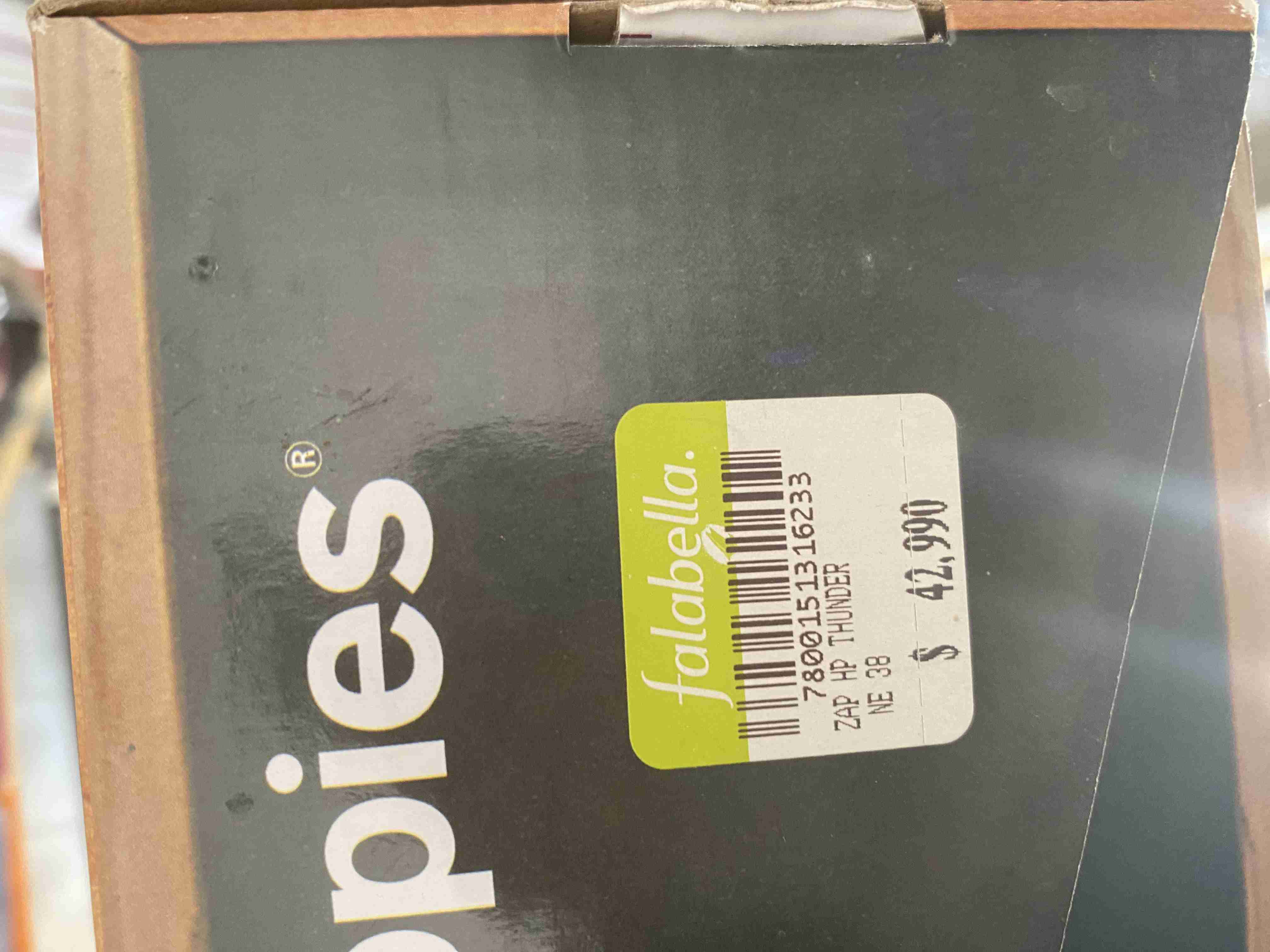 Zapatillas negras Hush Puppies - miniatura 2