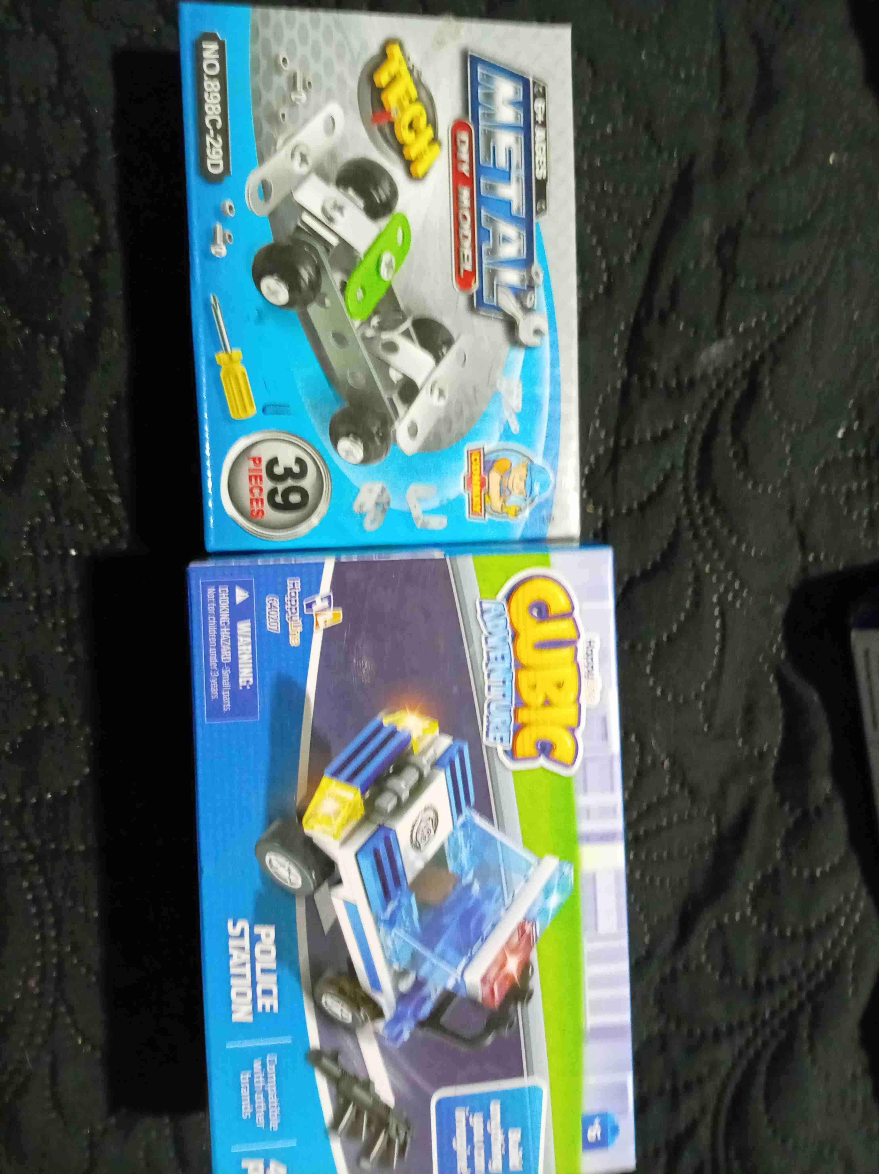 Set de construcción metal y cubic