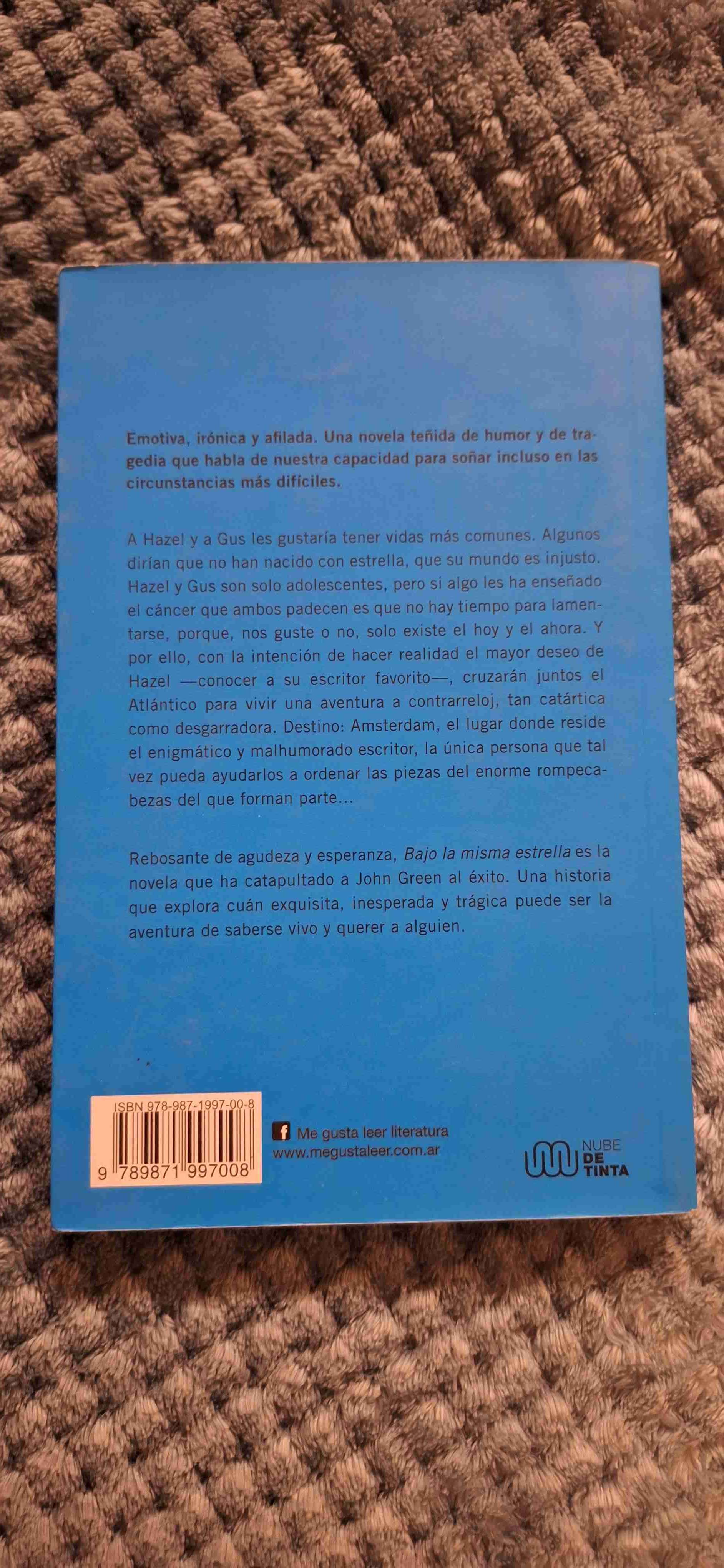 Libro Bajo la Misma Estrella - miniatura 2