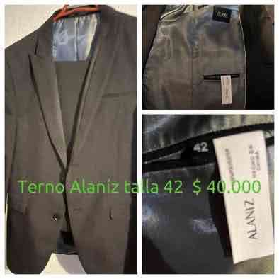 Terno Alaniz talla 42 negro
