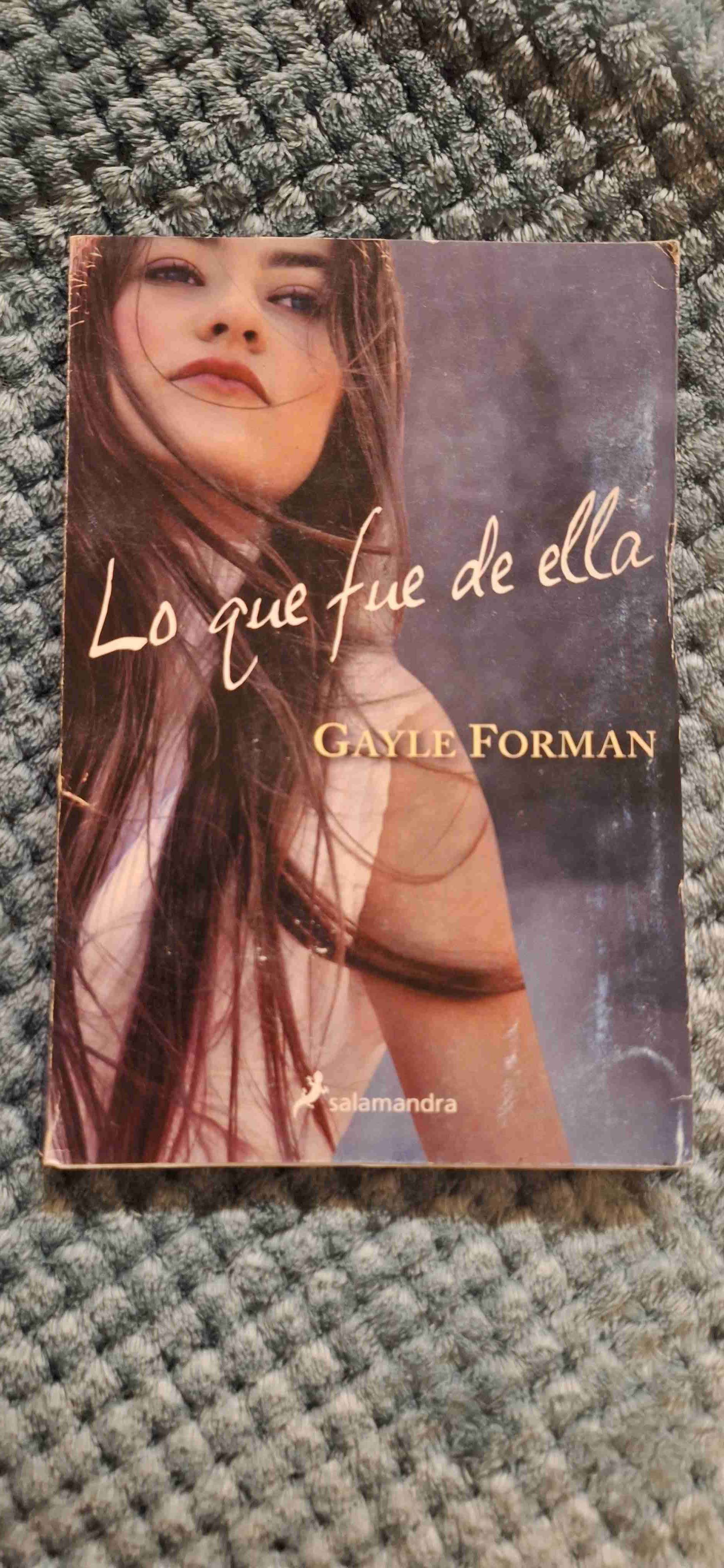 Libro 'Lo que fue de ella' de Gayle Forman - miniatura 1