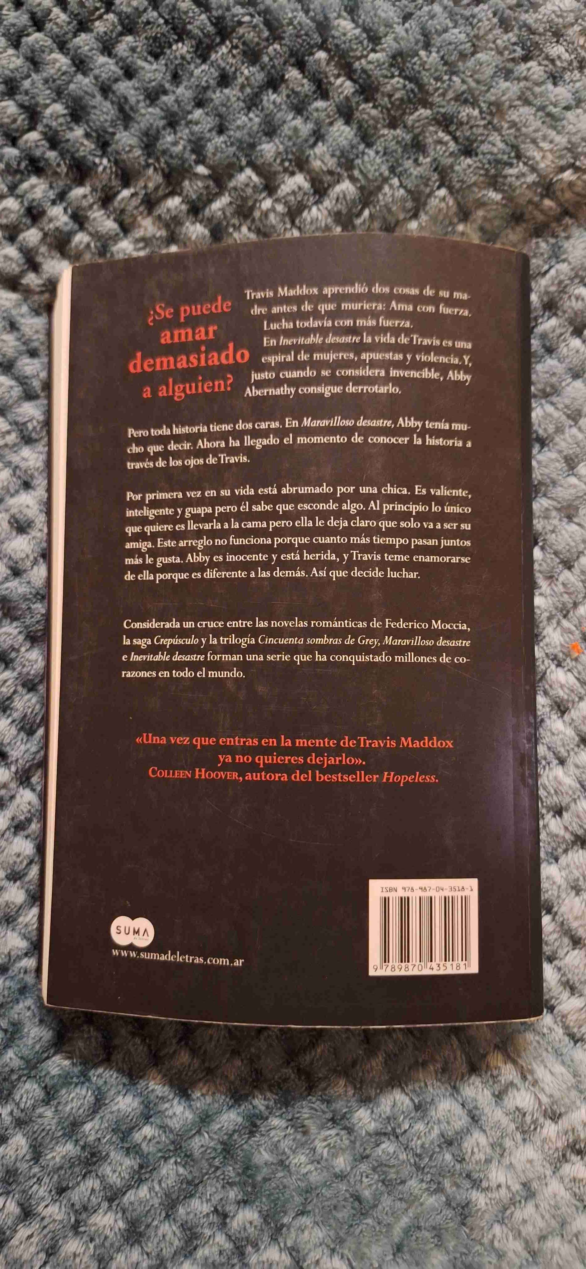 Libro Inevitable Desastre Jamie McGuire - miniatura 2
