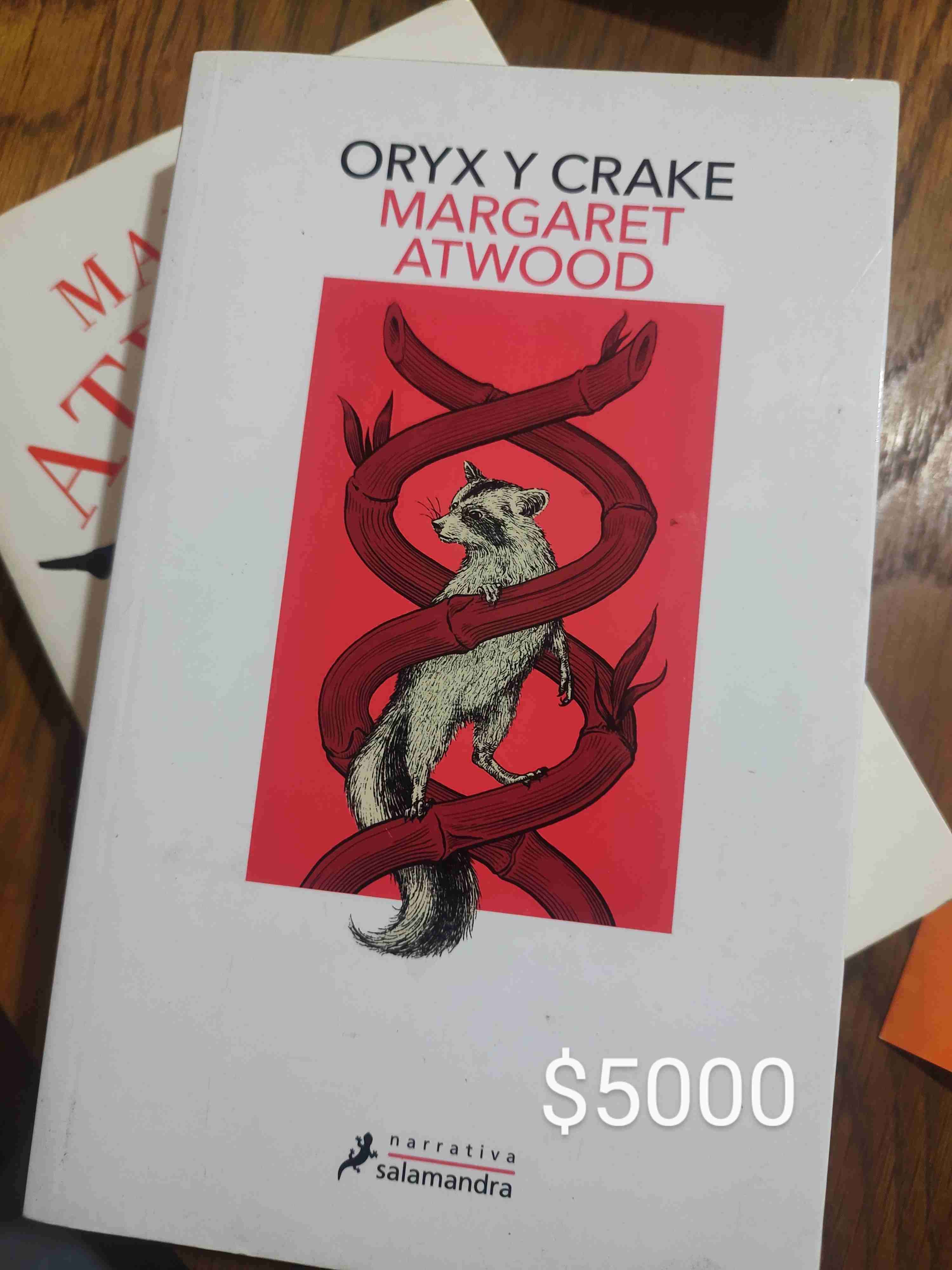 Libro Oryx y Crake Atwood