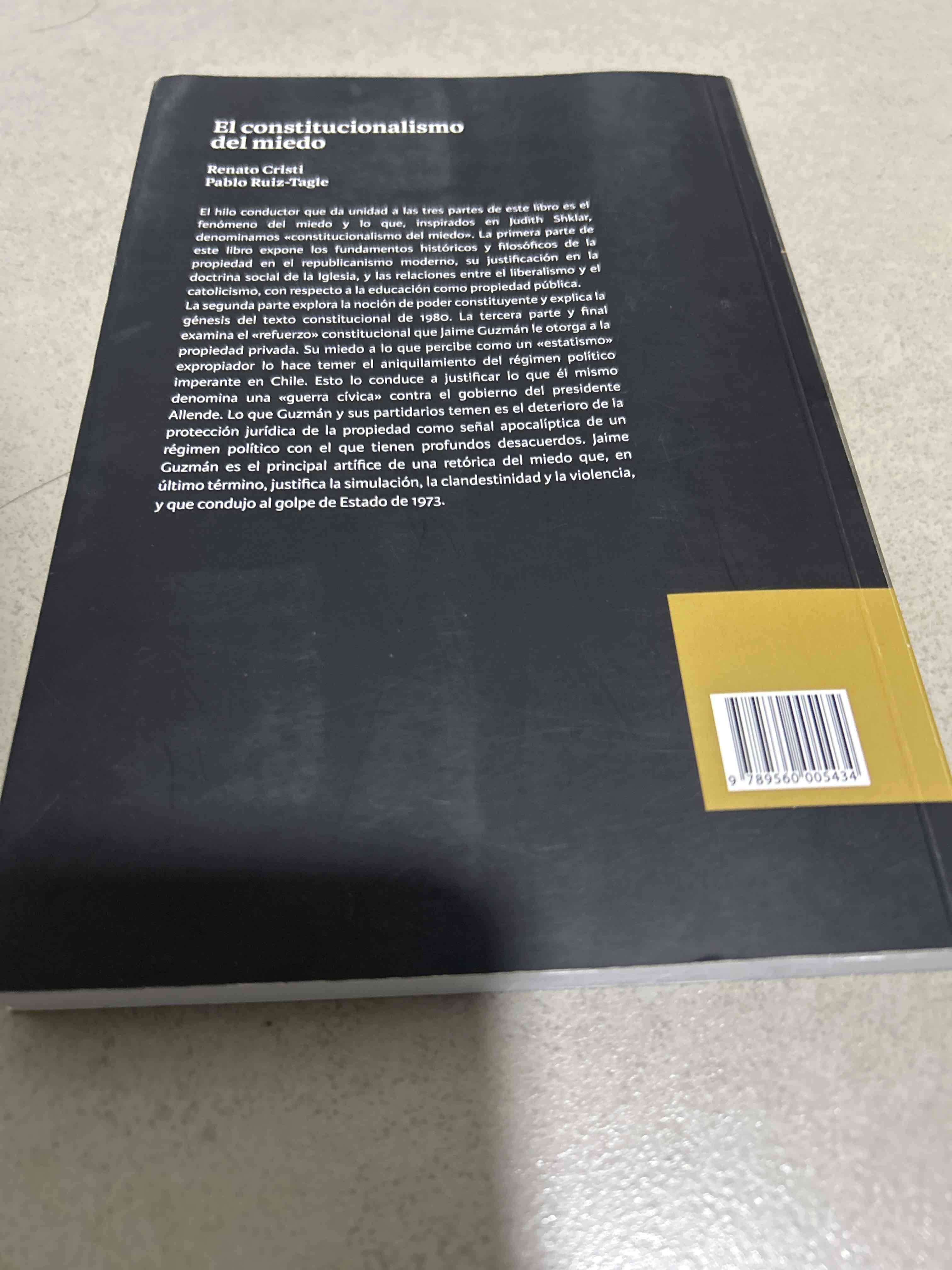 Libro 'El constitucionalismo del miedo' - miniatura 2