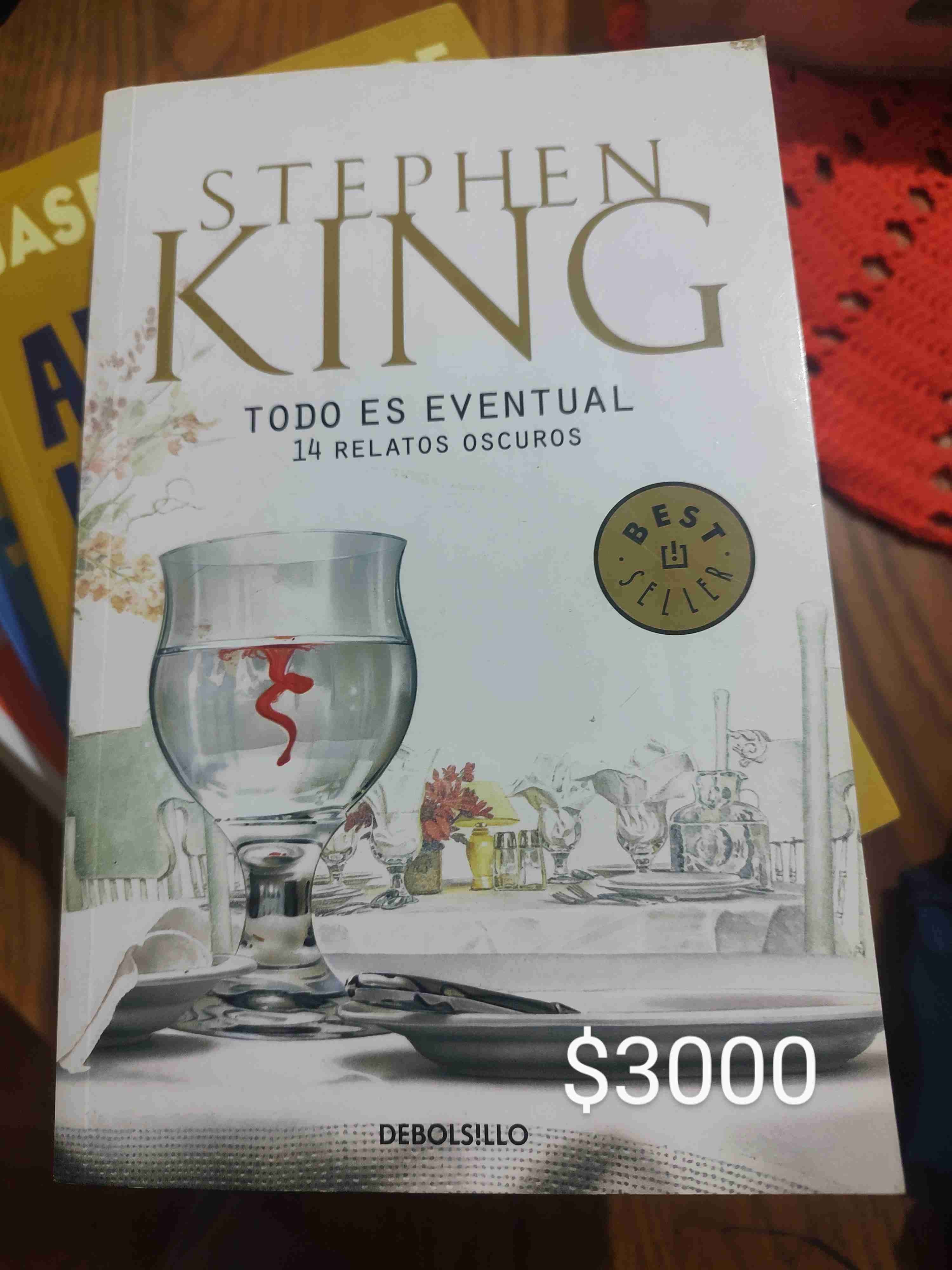 Libro 'Todo es Eventual' Stephen King