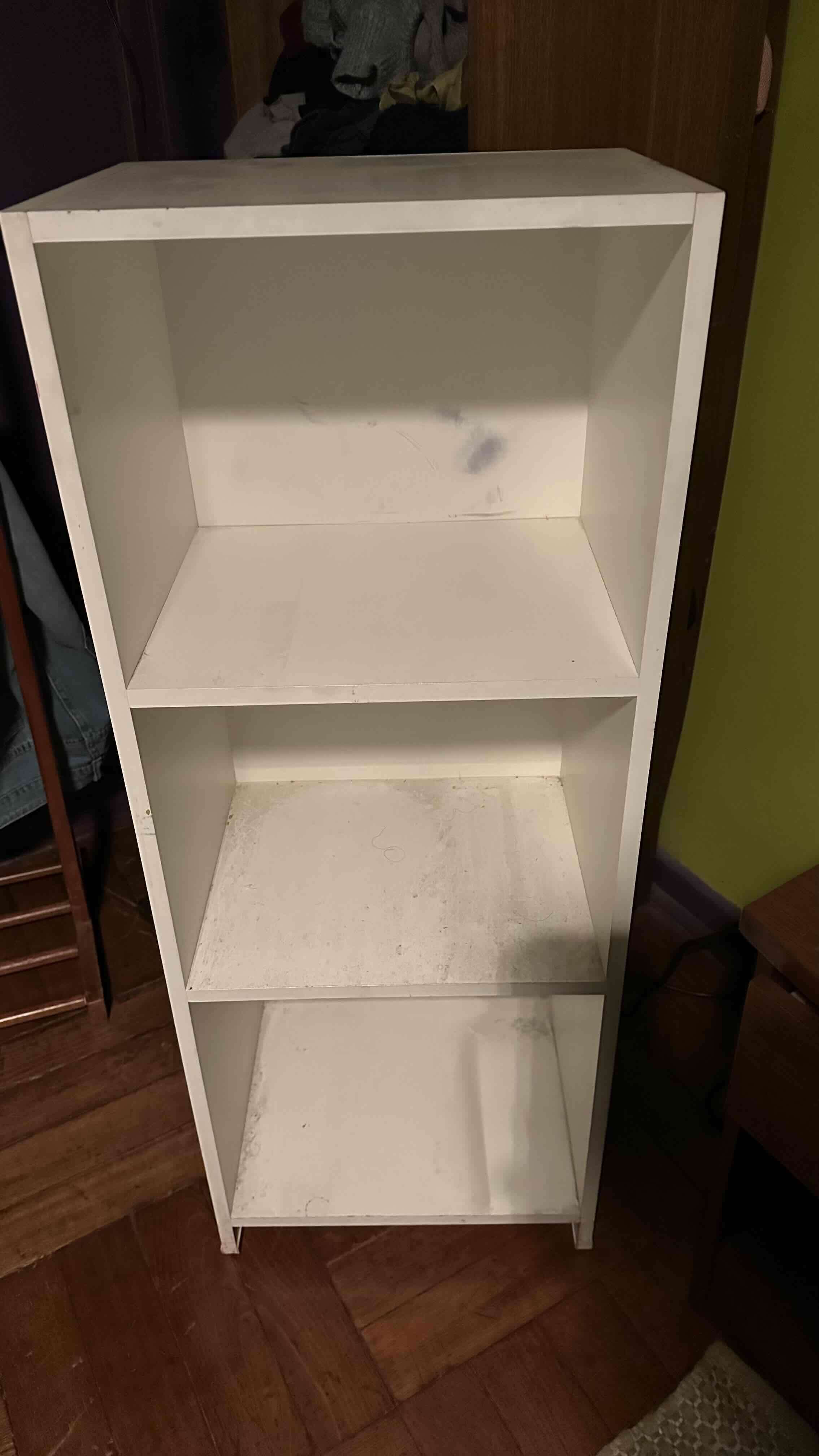 Estante de madera blanco - miniatura 2