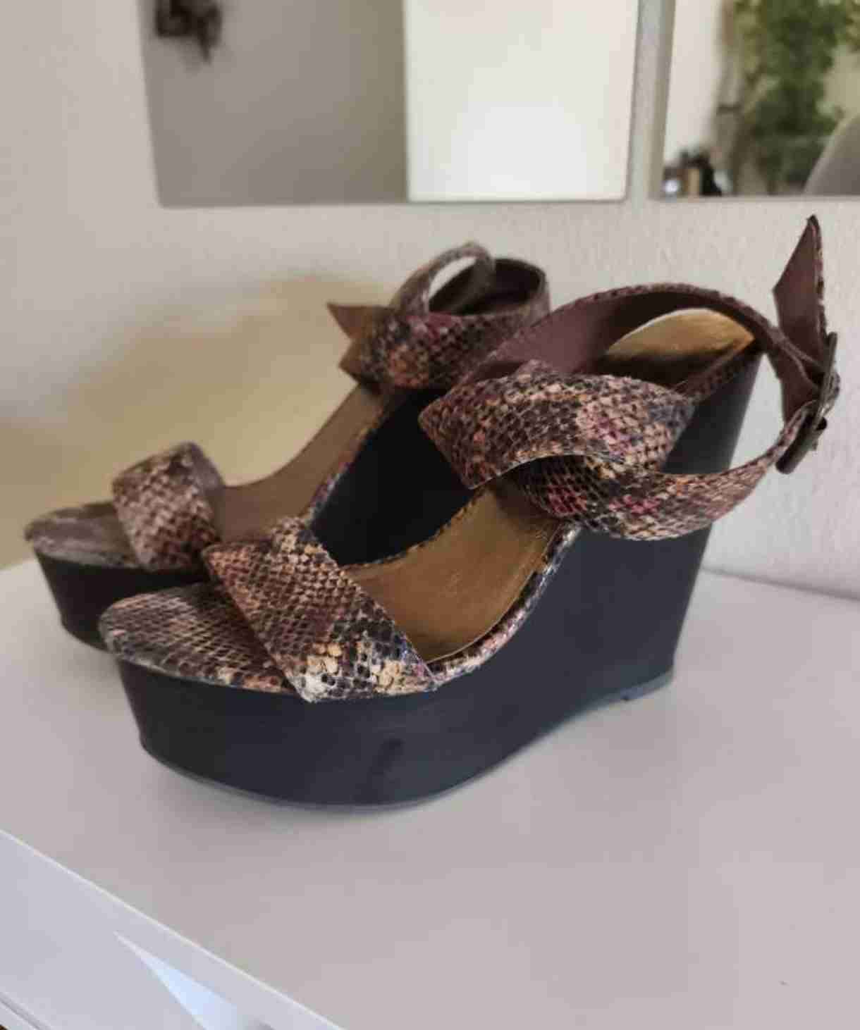 Sandalias plataforma print Aldo - miniatura 1