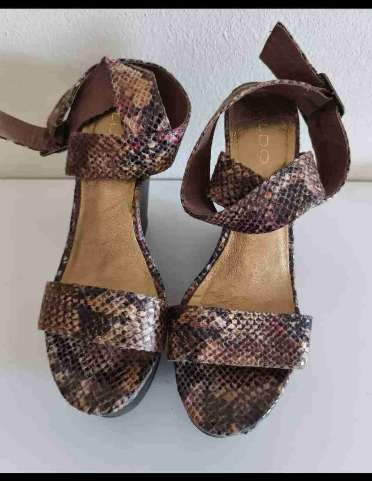 Sandalias plataforma print Aldo - miniatura 3