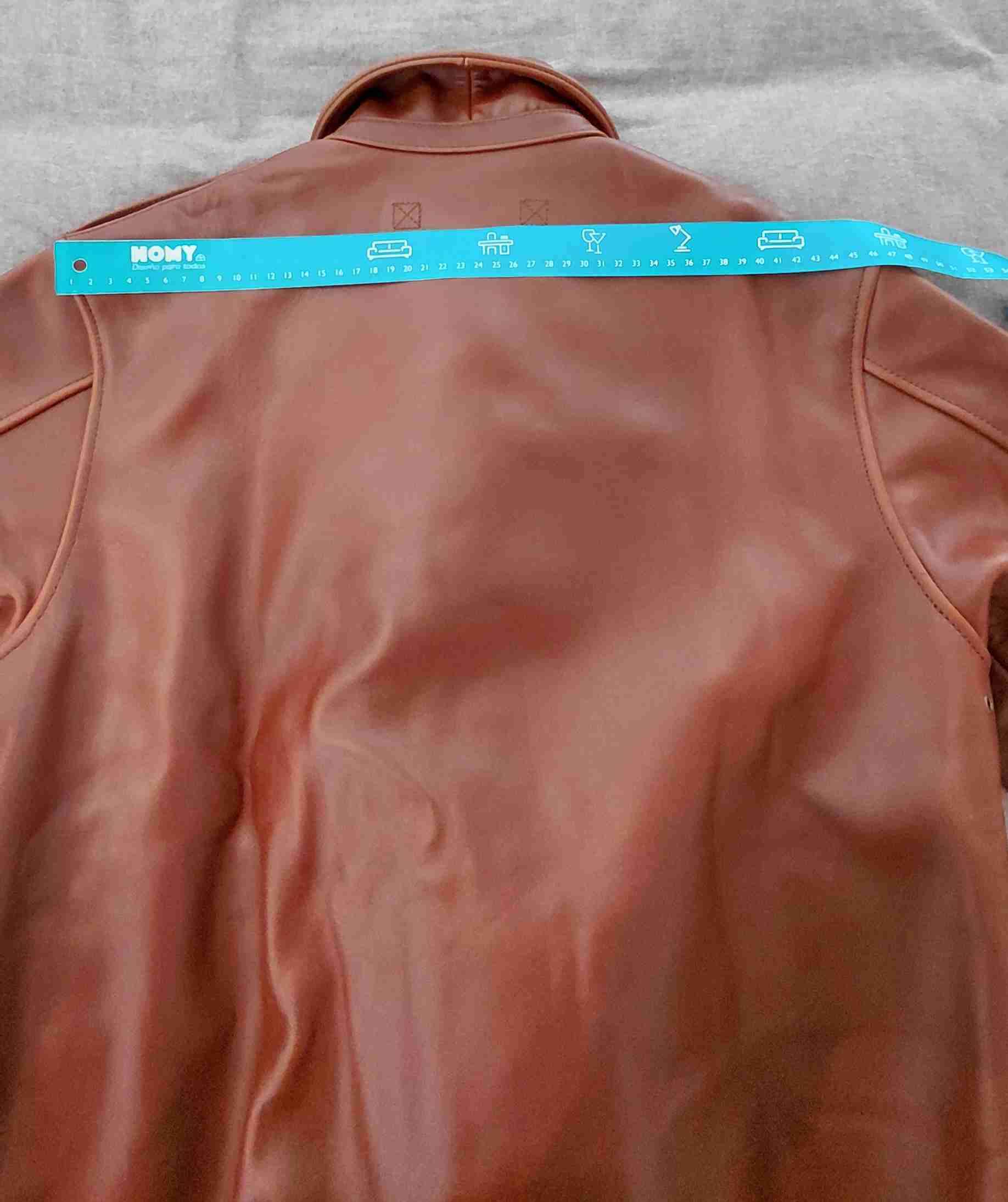 Chaqueta de Cuero Bomber Talla L Tipo A2 - miniatura 3