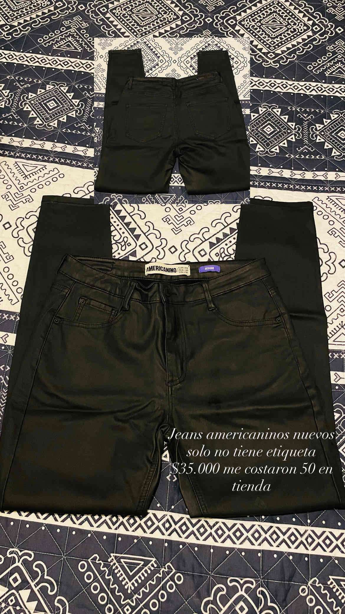 Jeans negro Americanino nuevos