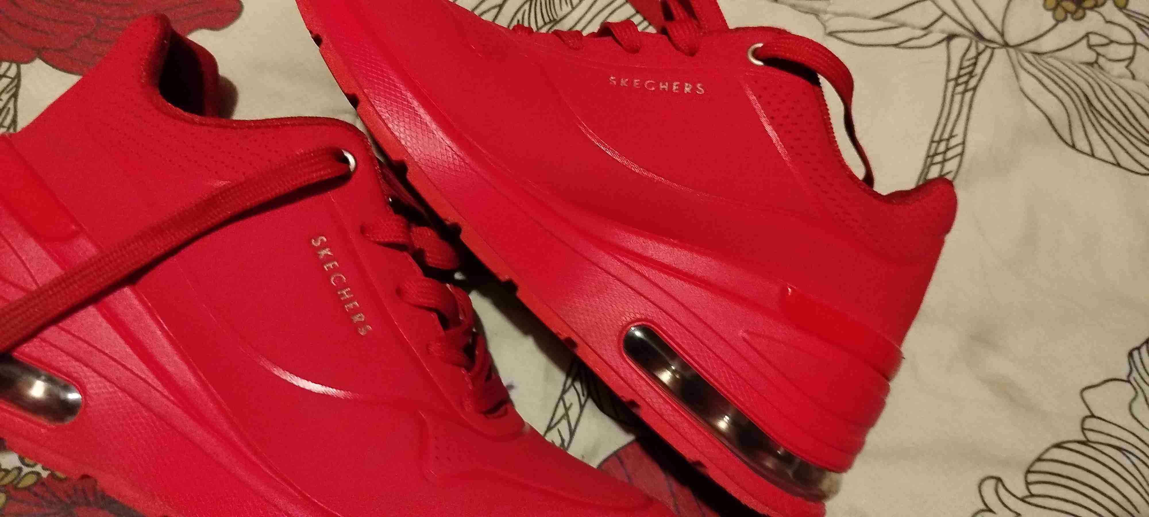 Zapatillas Skechers rojas - miniatura 3