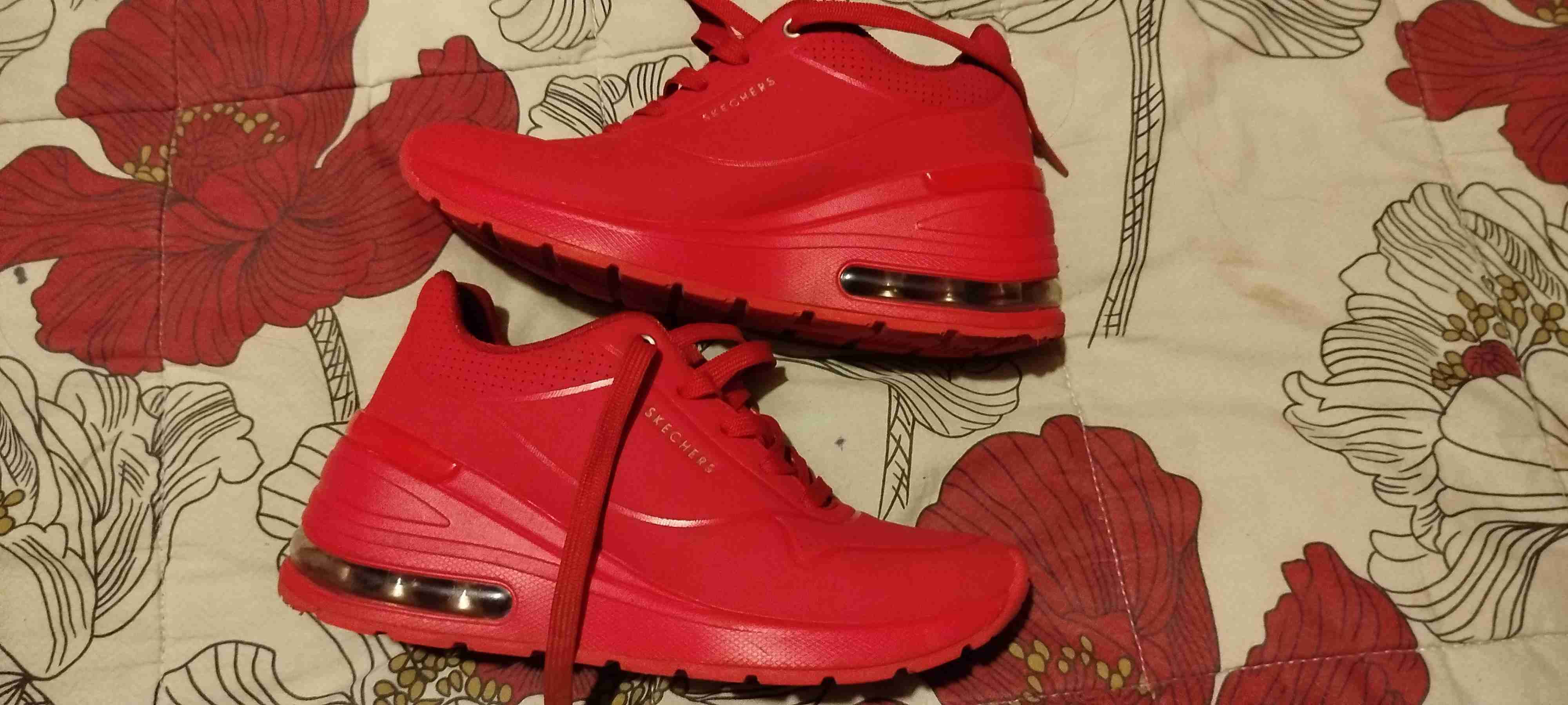 Zapatillas Skechers rojas - miniatura 5