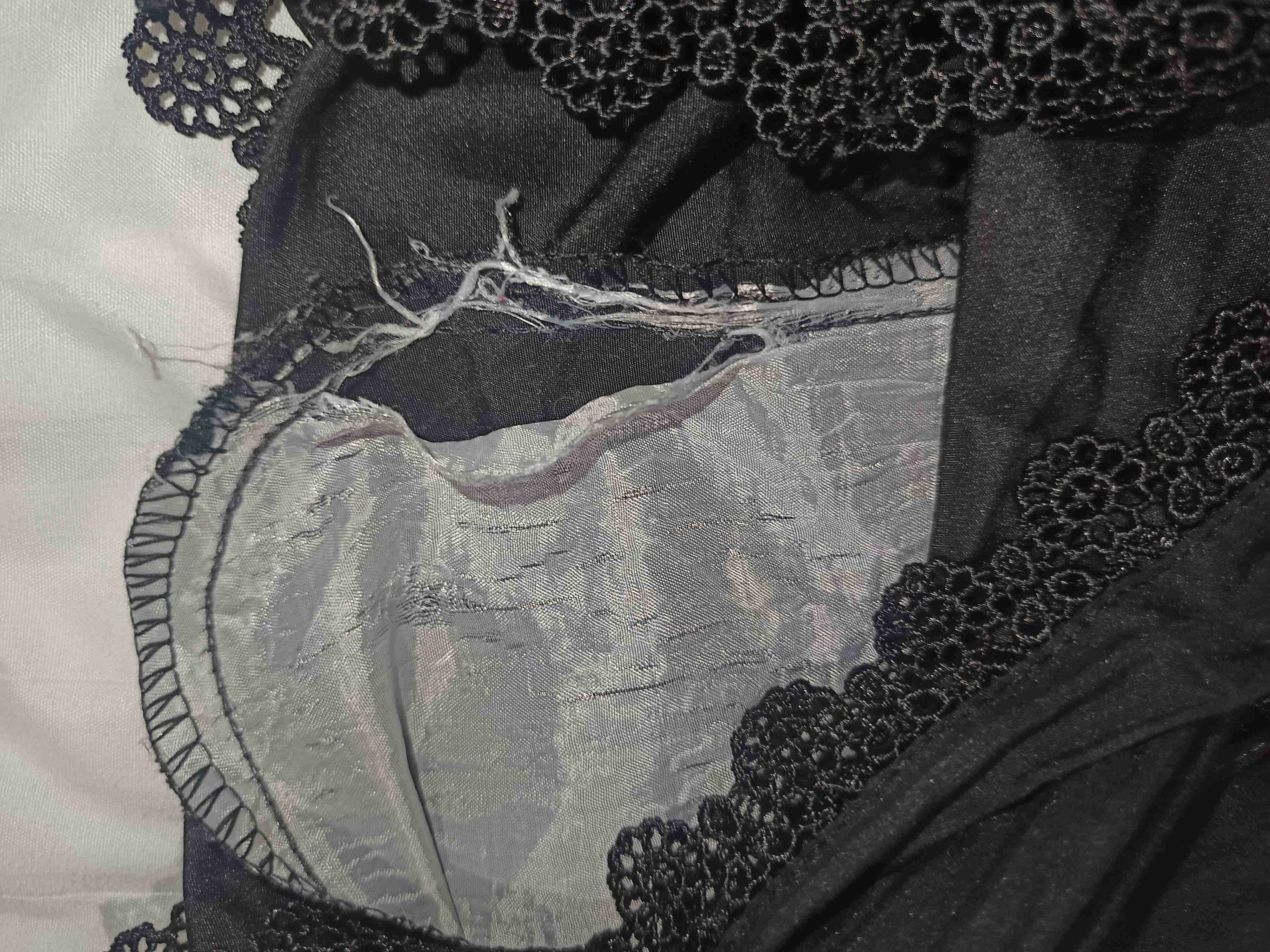 Short de encaje negro - miniatura 3