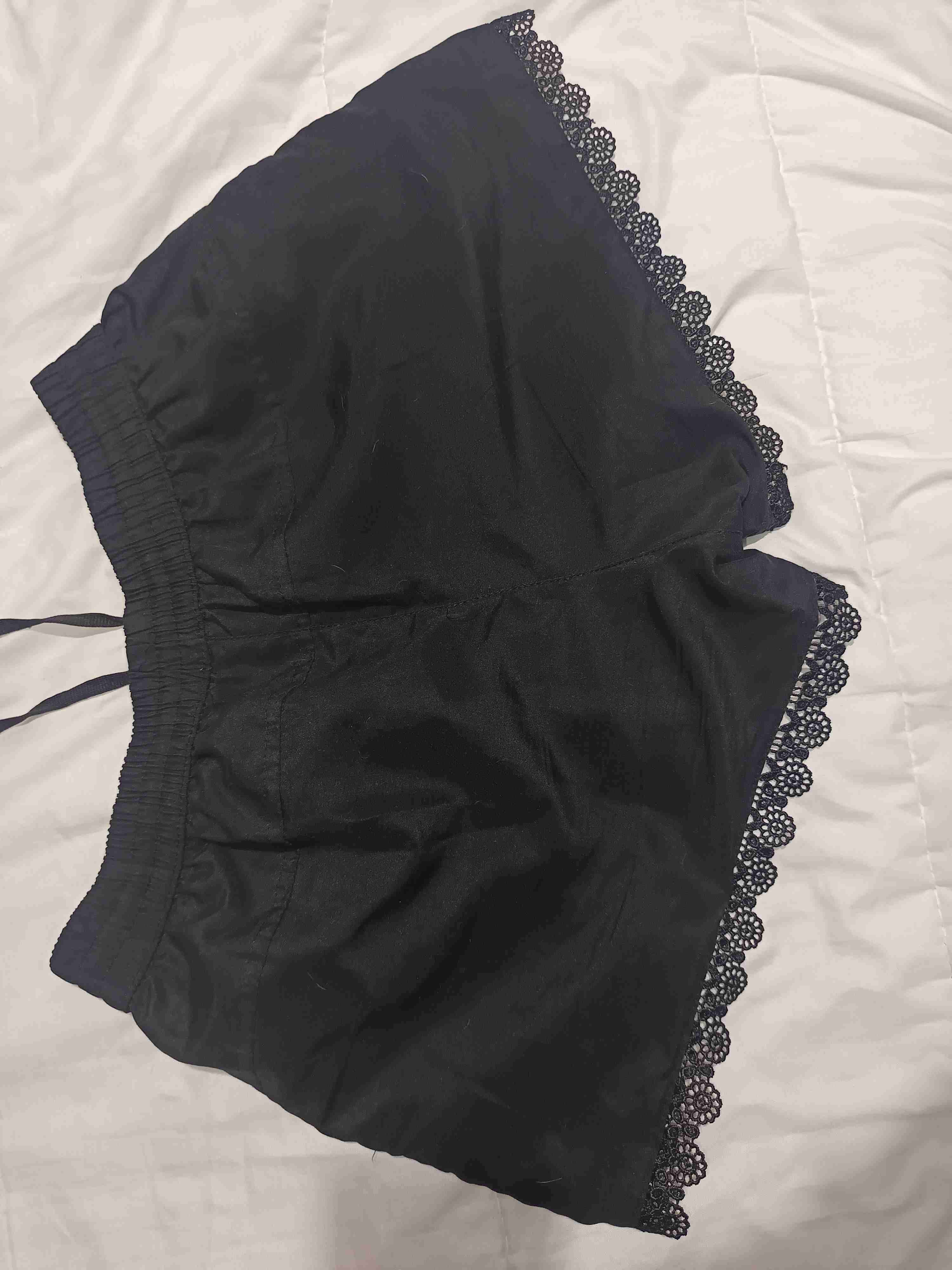 Short de encaje negro - miniatura 2