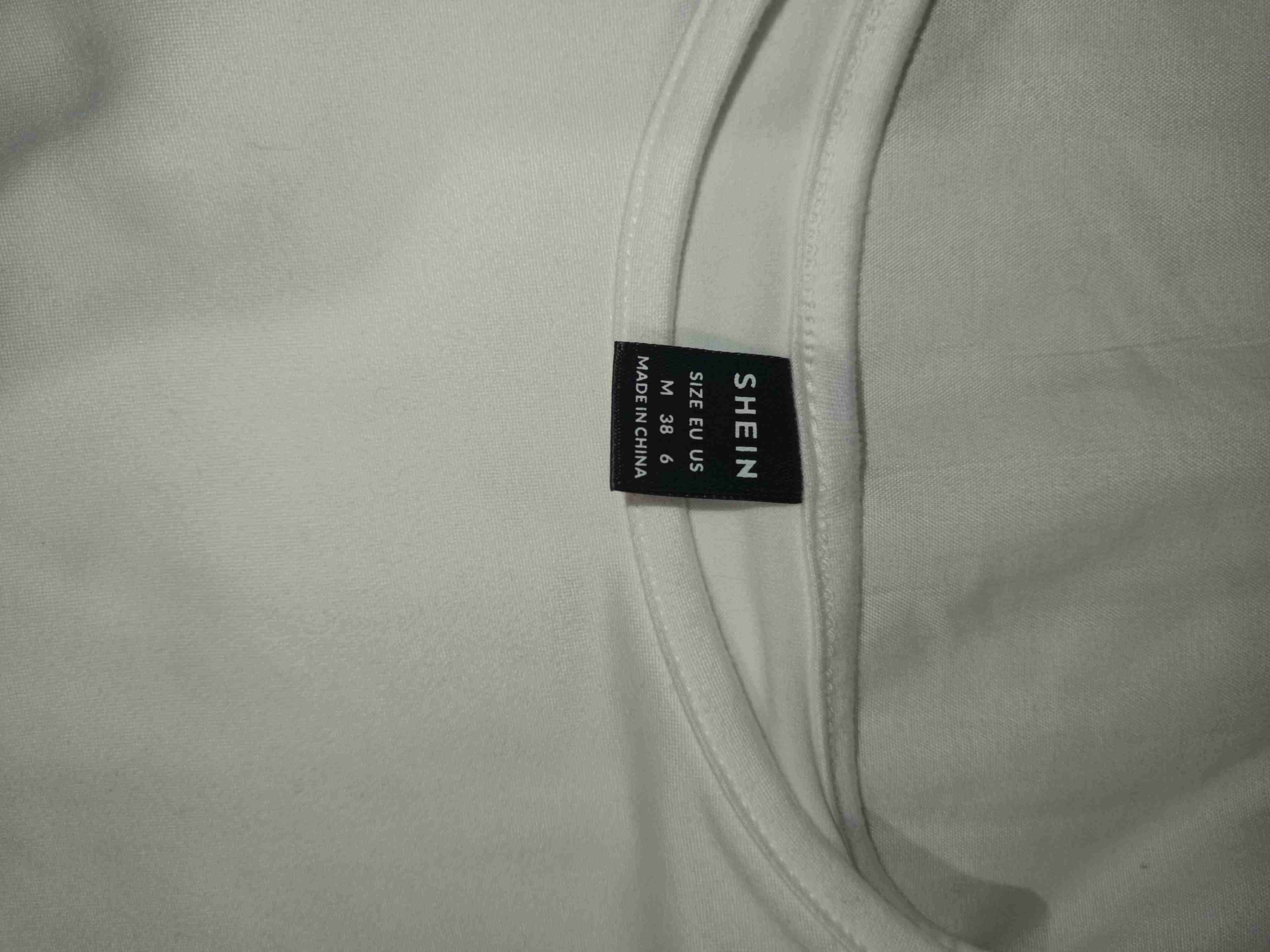 Polera blanca SHEIN - miniatura 3