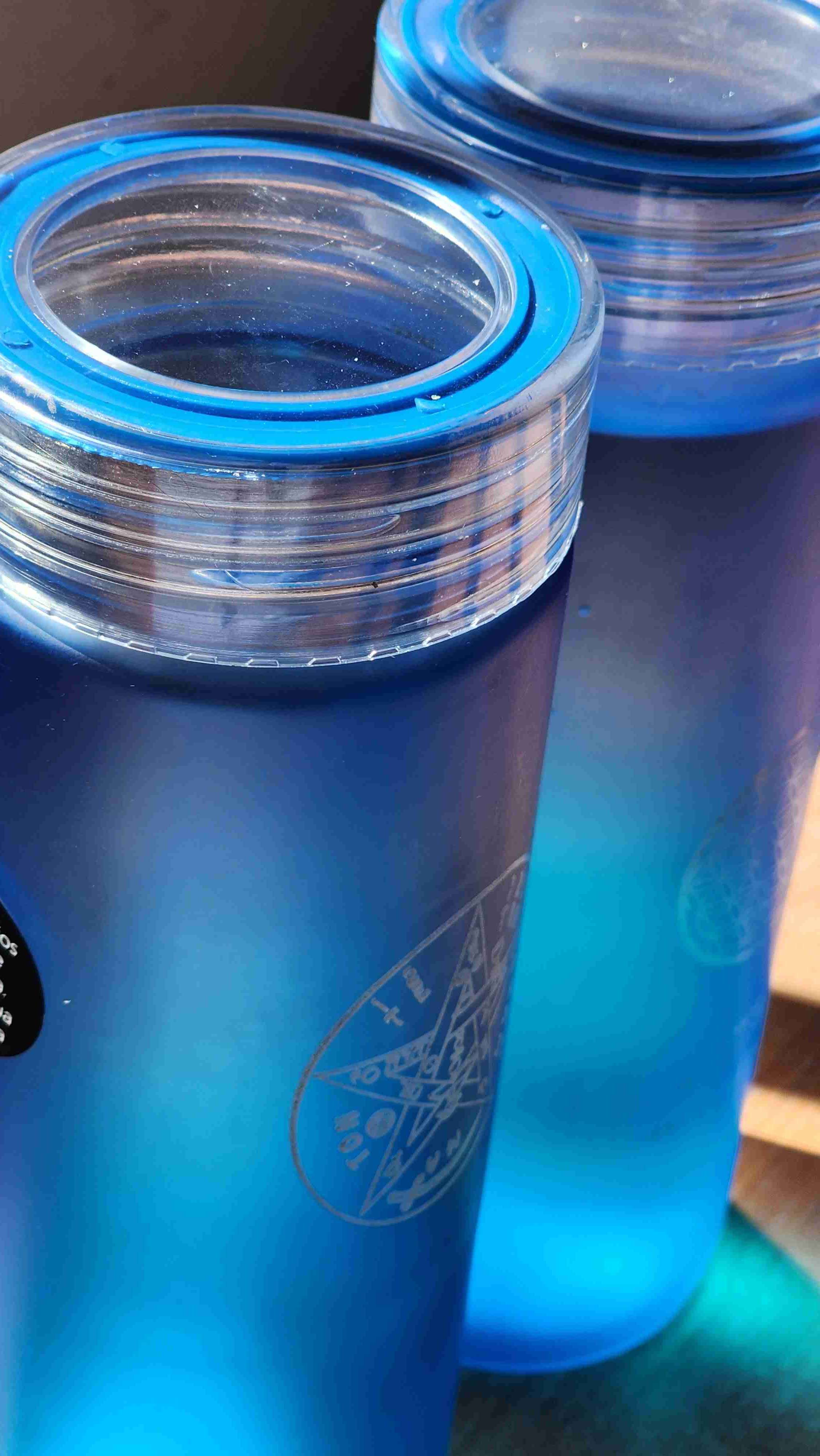 ✨ Botellas de vidrio azul para solarizar agua con - miniatura 6