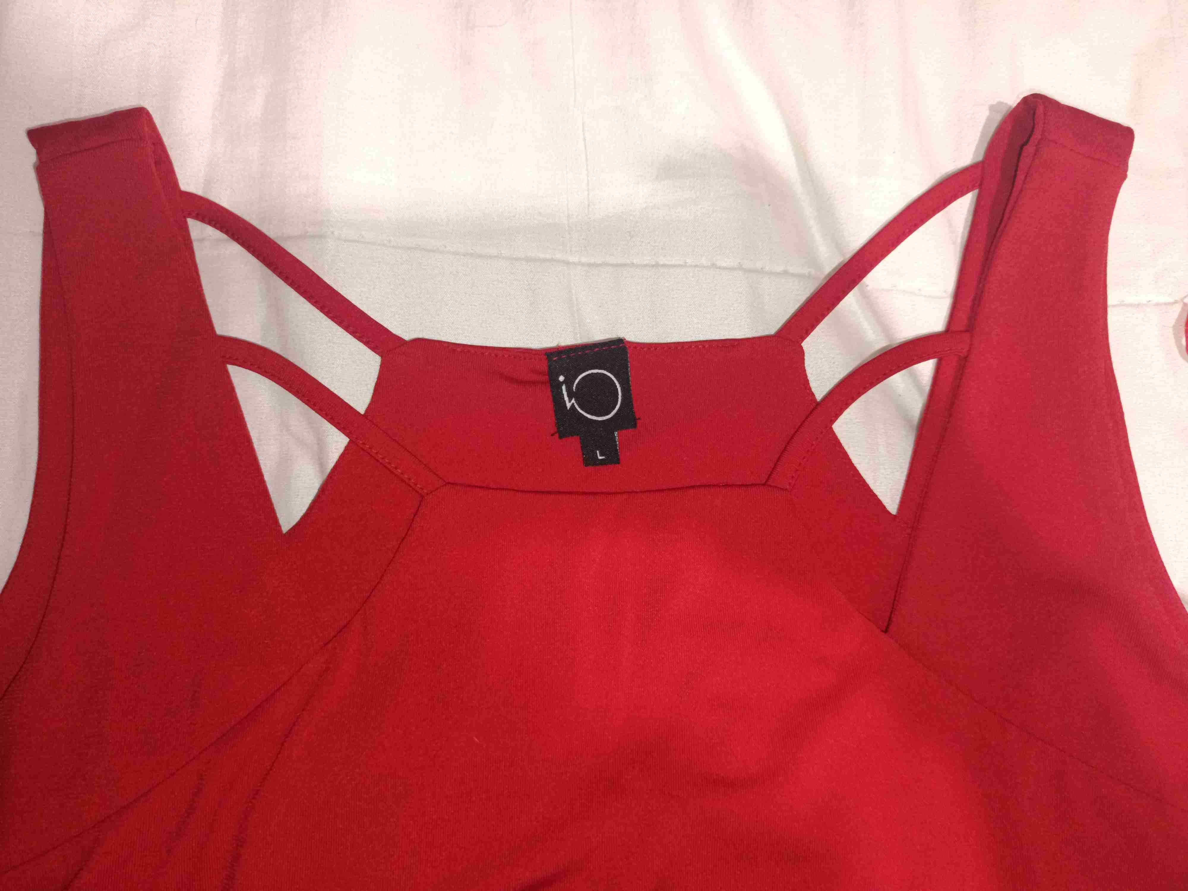 Polera elegante roja - miniatura 3