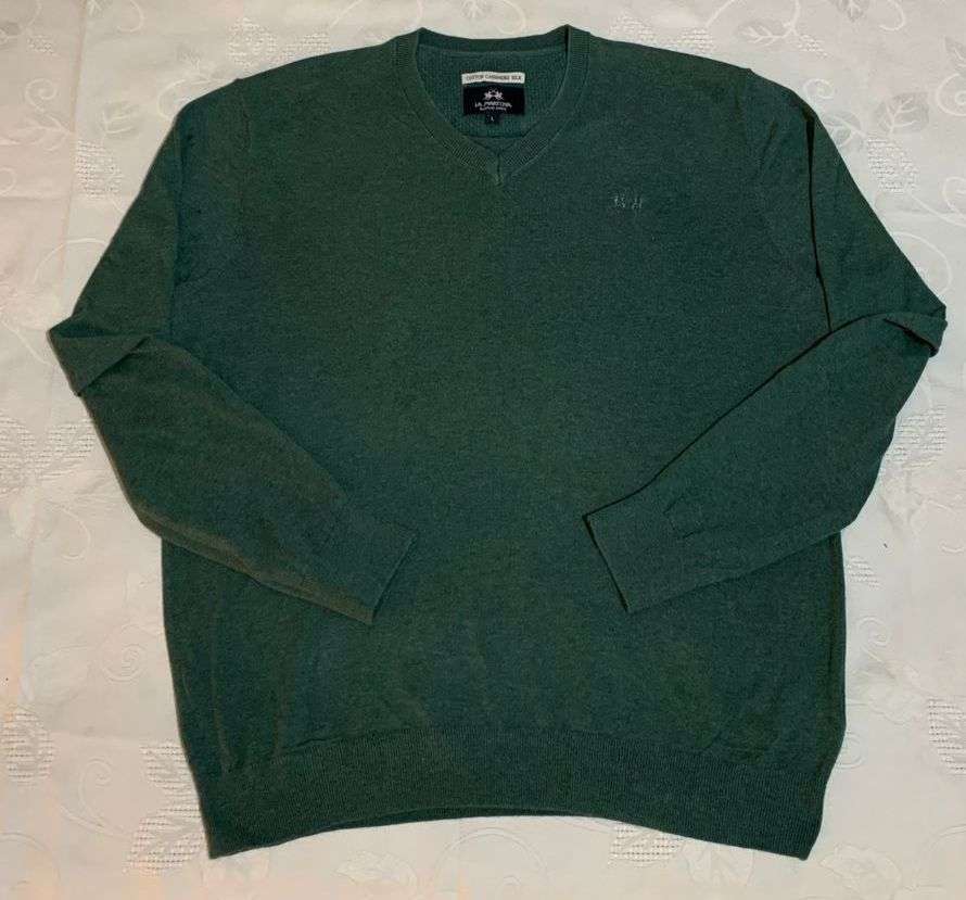 Suéter verde oscuro - miniatura 1