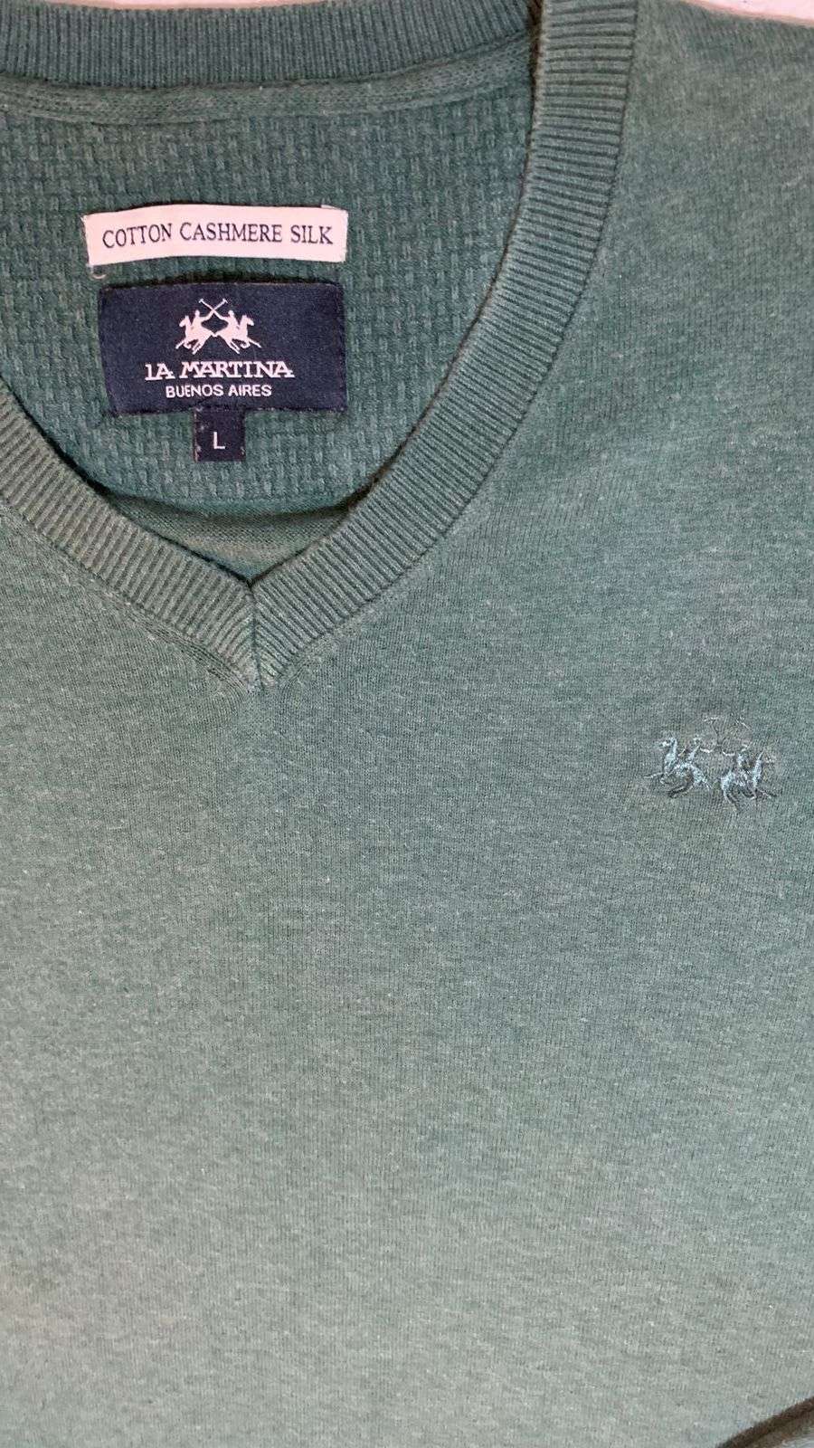 Suéter verde oscuro - miniatura 2