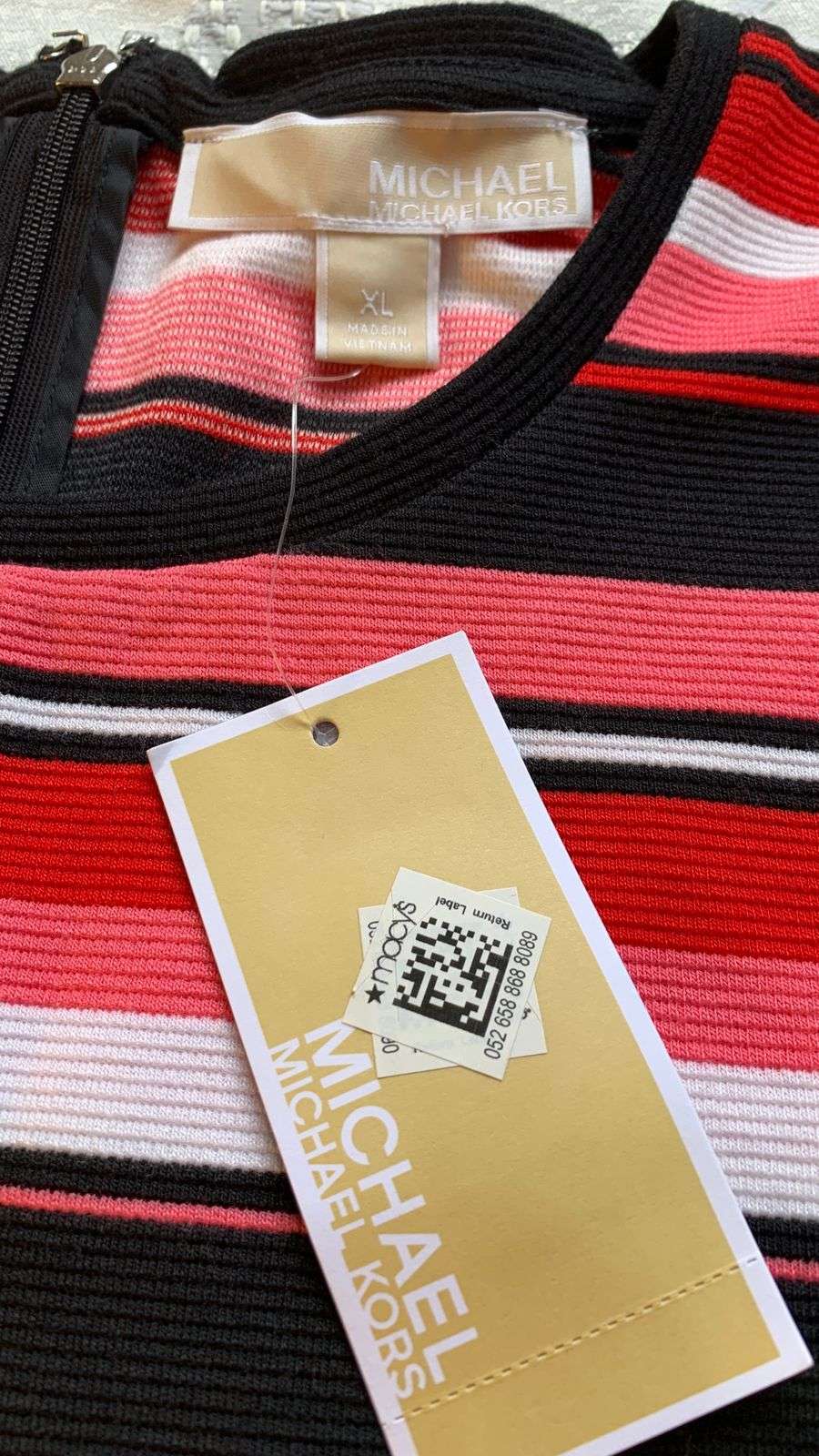 Vestido rayado Michael Kors - miniatura 1