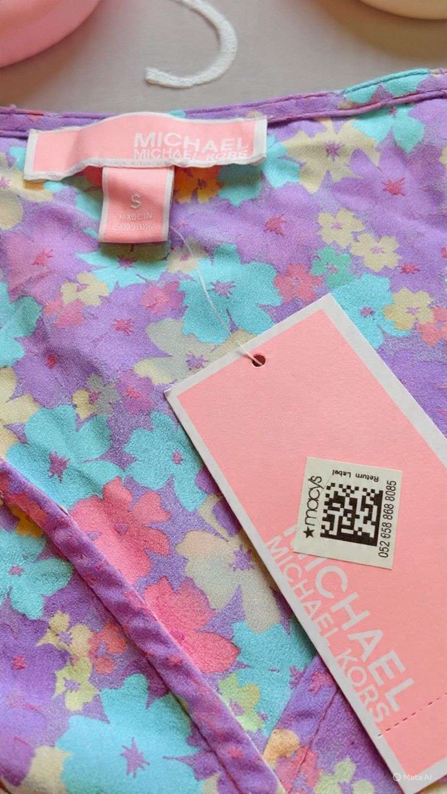 Top floral Michael Kors - miniatura 1