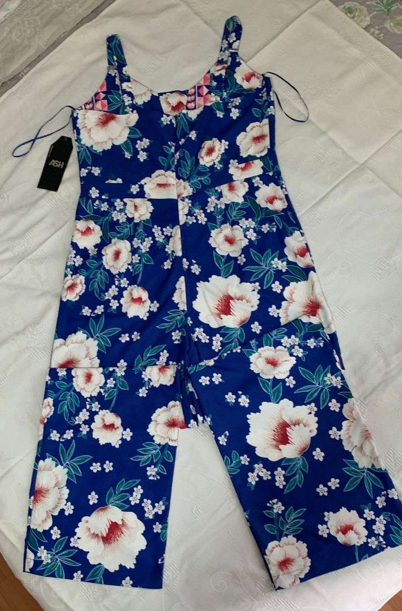 Vestido azul floral ASH - miniatura 2