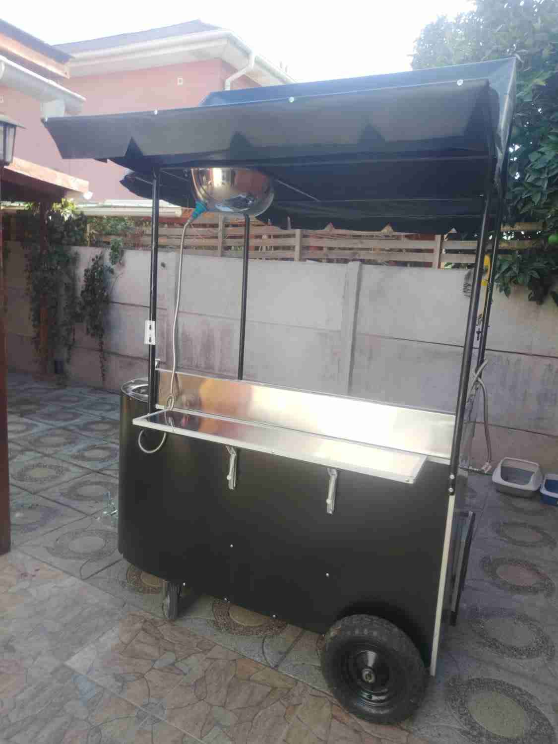 Carrito para comida rápida como nuevo - miniatura 6