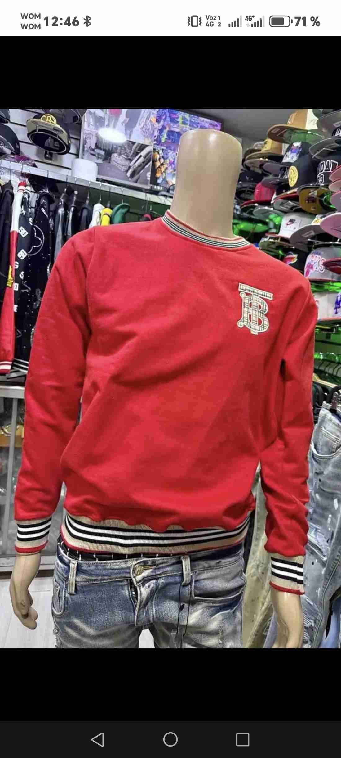 Polerón  con logo bordado - miniatura 1