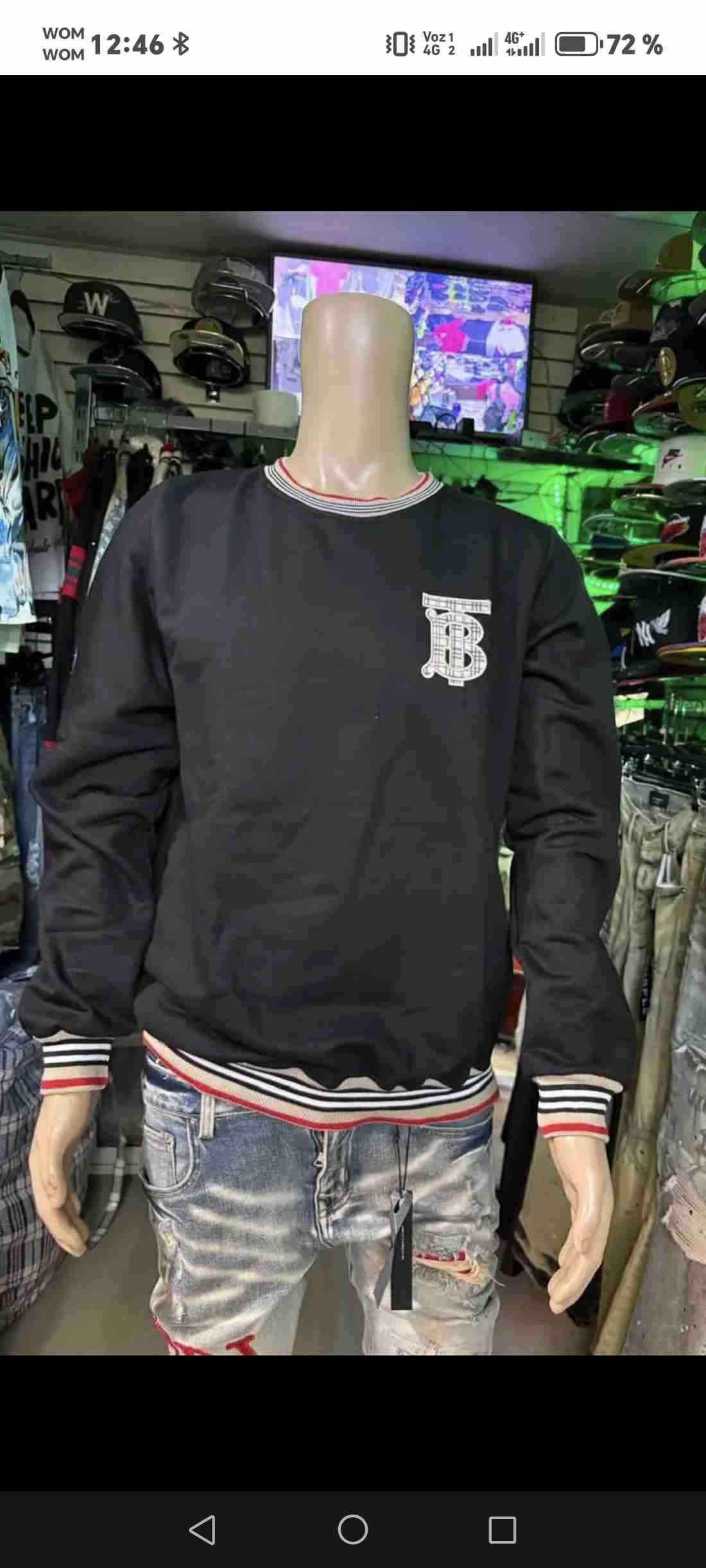 Polerón  con logo bordado - miniatura 2