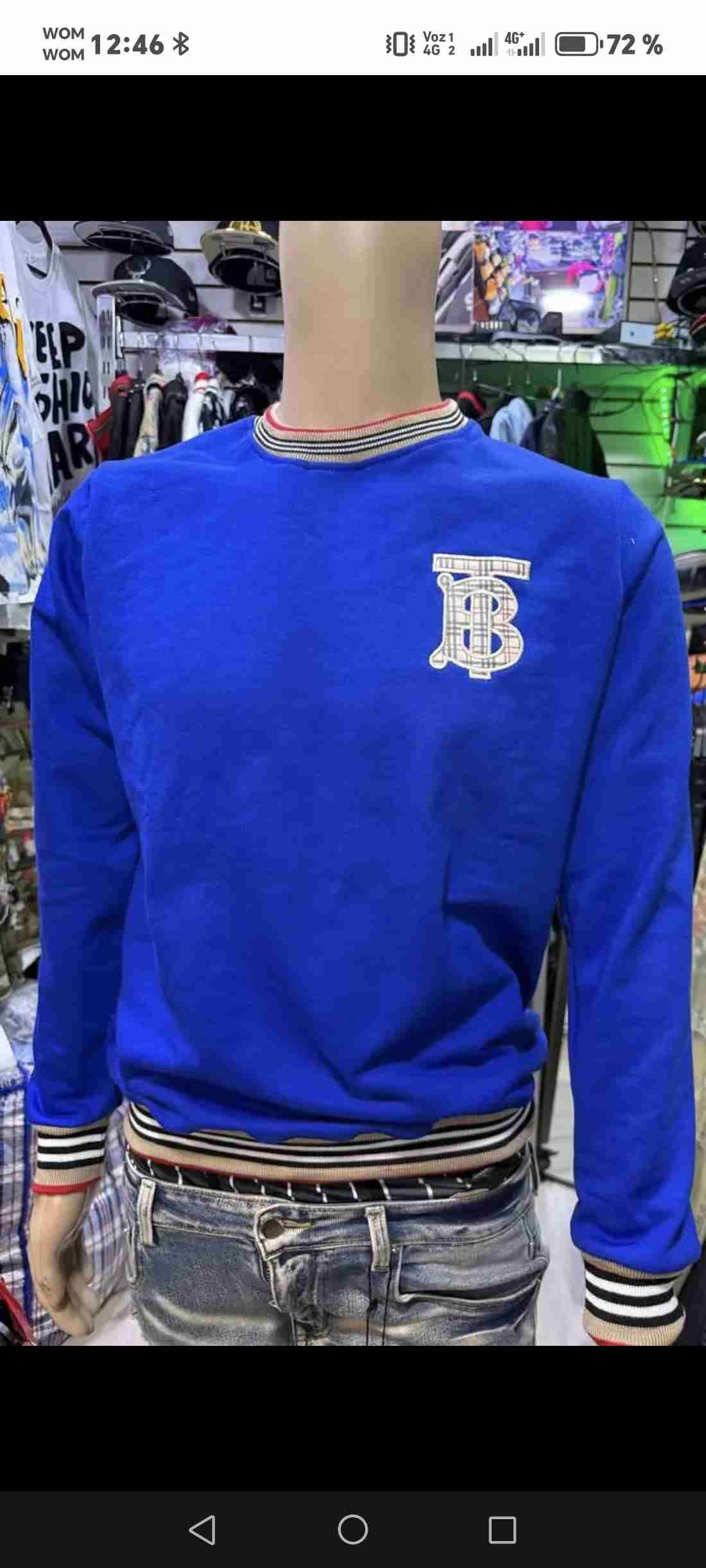 Polerón  con logo bordado - miniatura 3